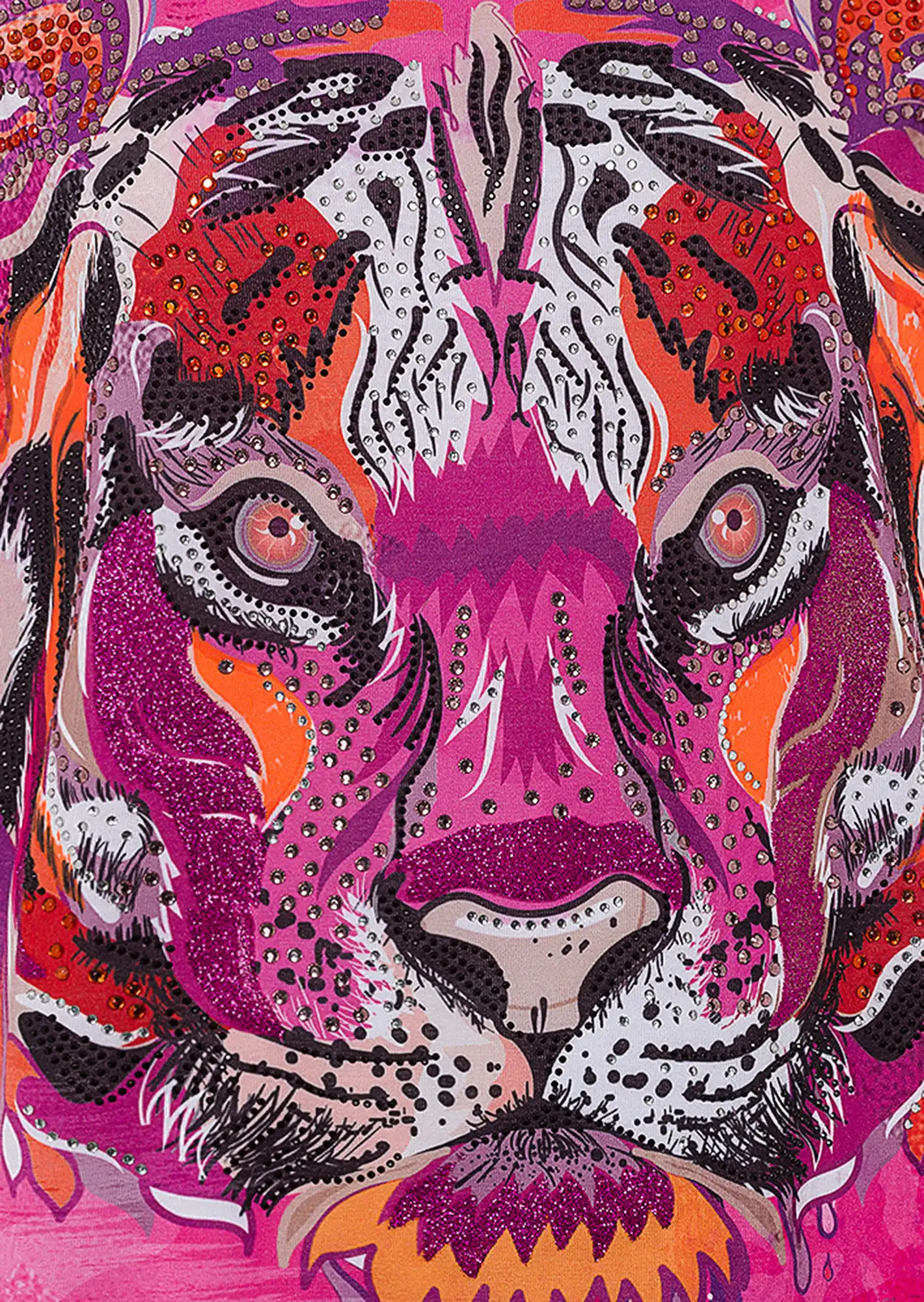 Shirt 'Tiger', very berry
