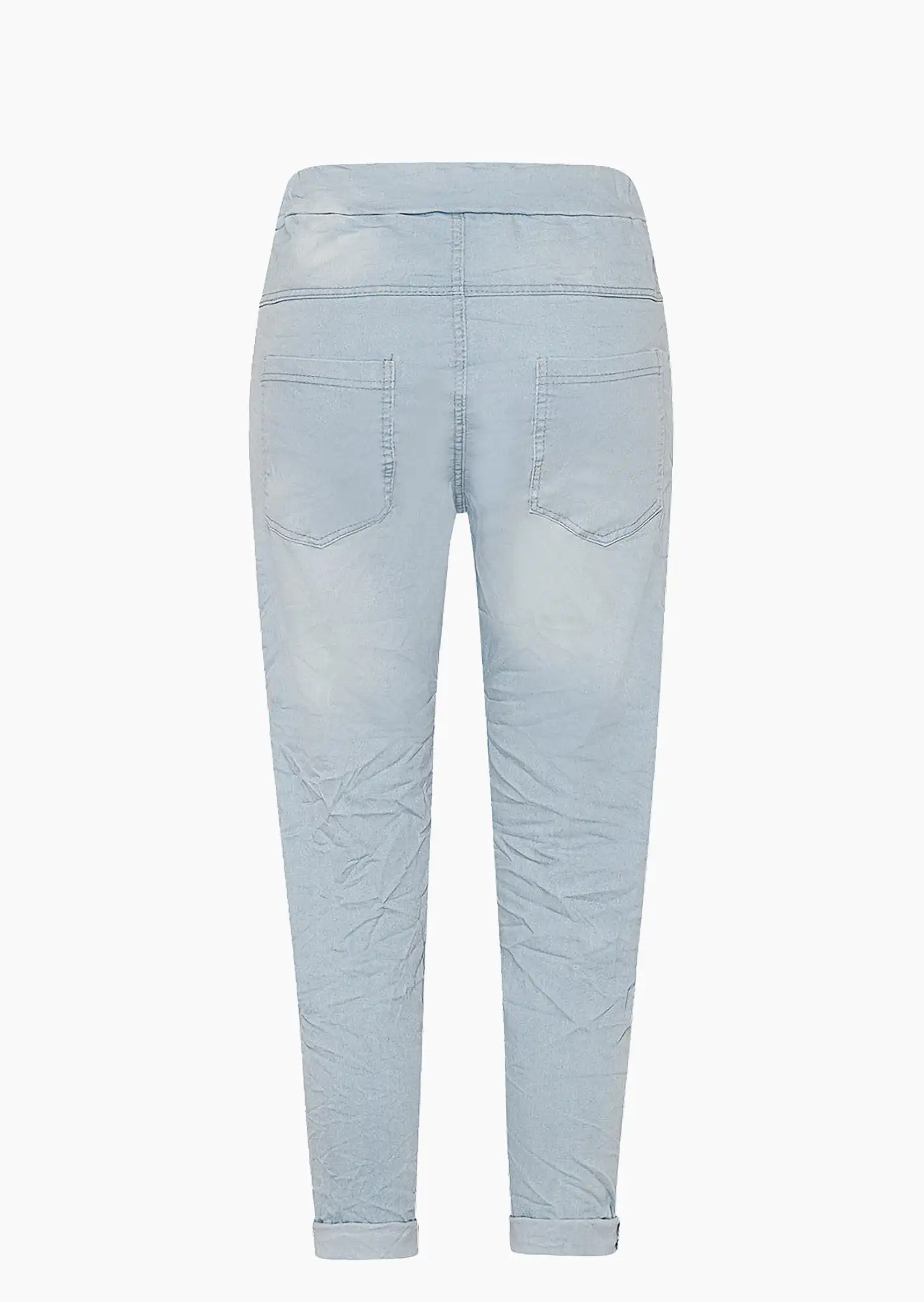 Jeans mit Patches, bleached denim