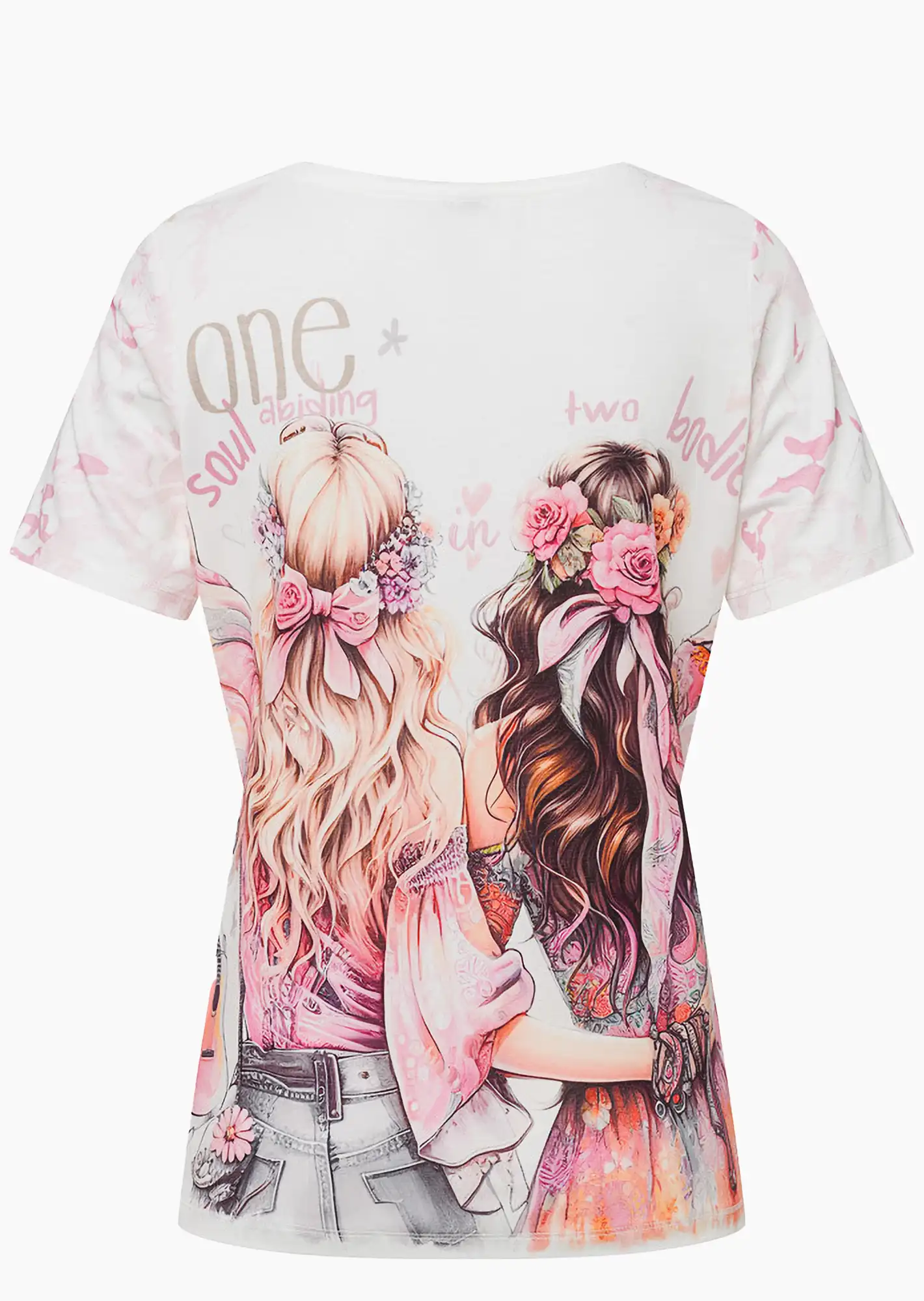 Shirt 'One soul', offwhite