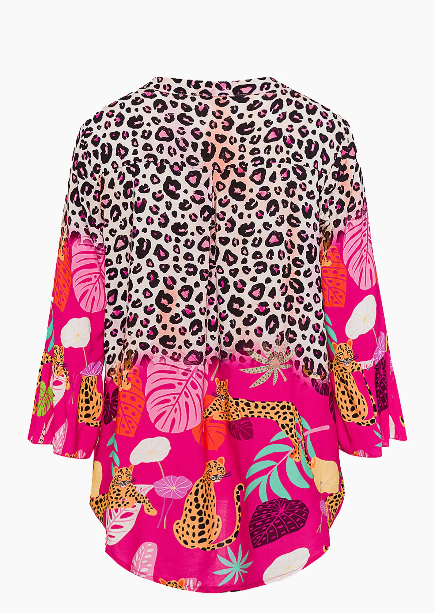 Bluse 'Leo', very berry