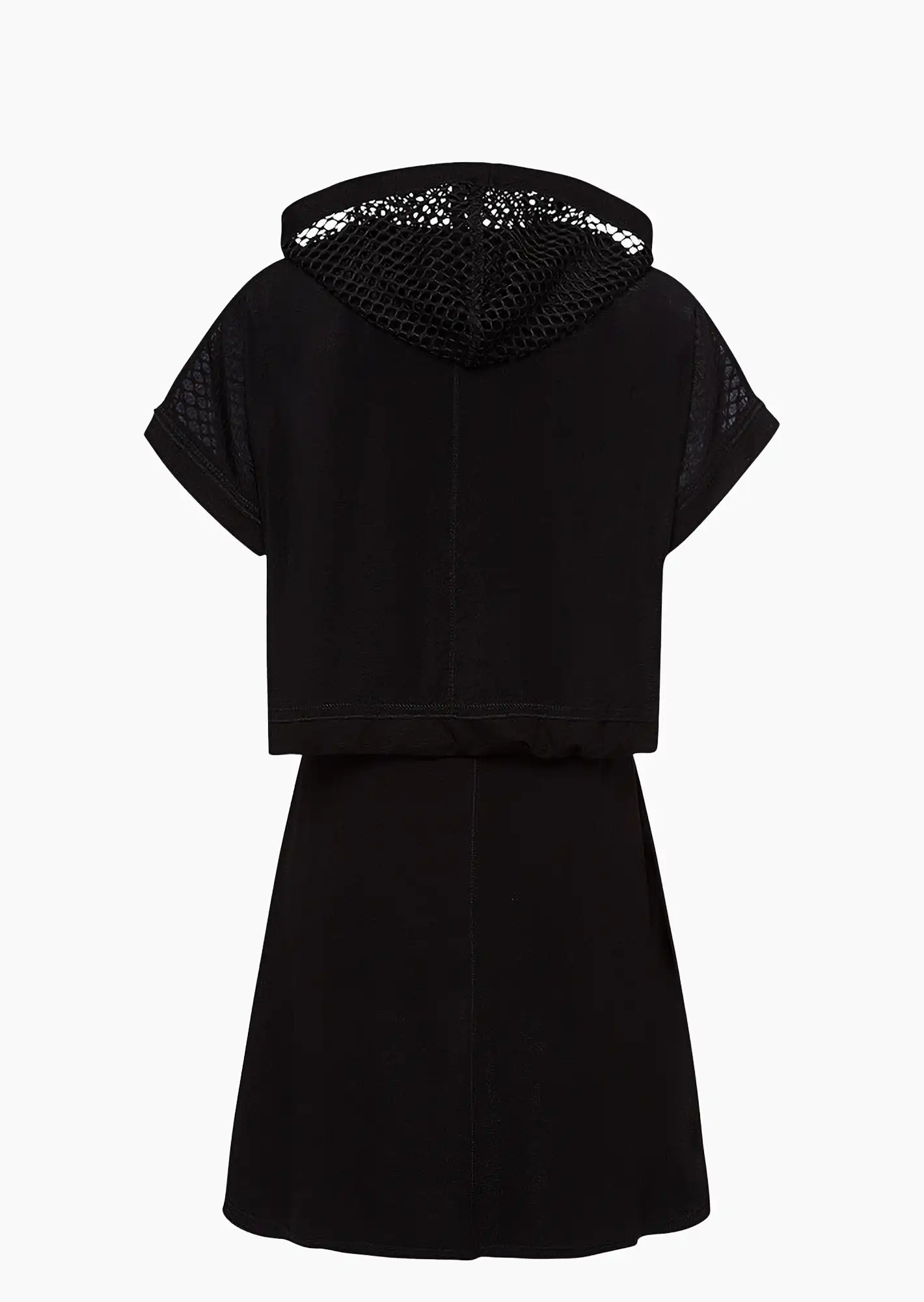 2 in 1 Shirt 'Step', schwarz