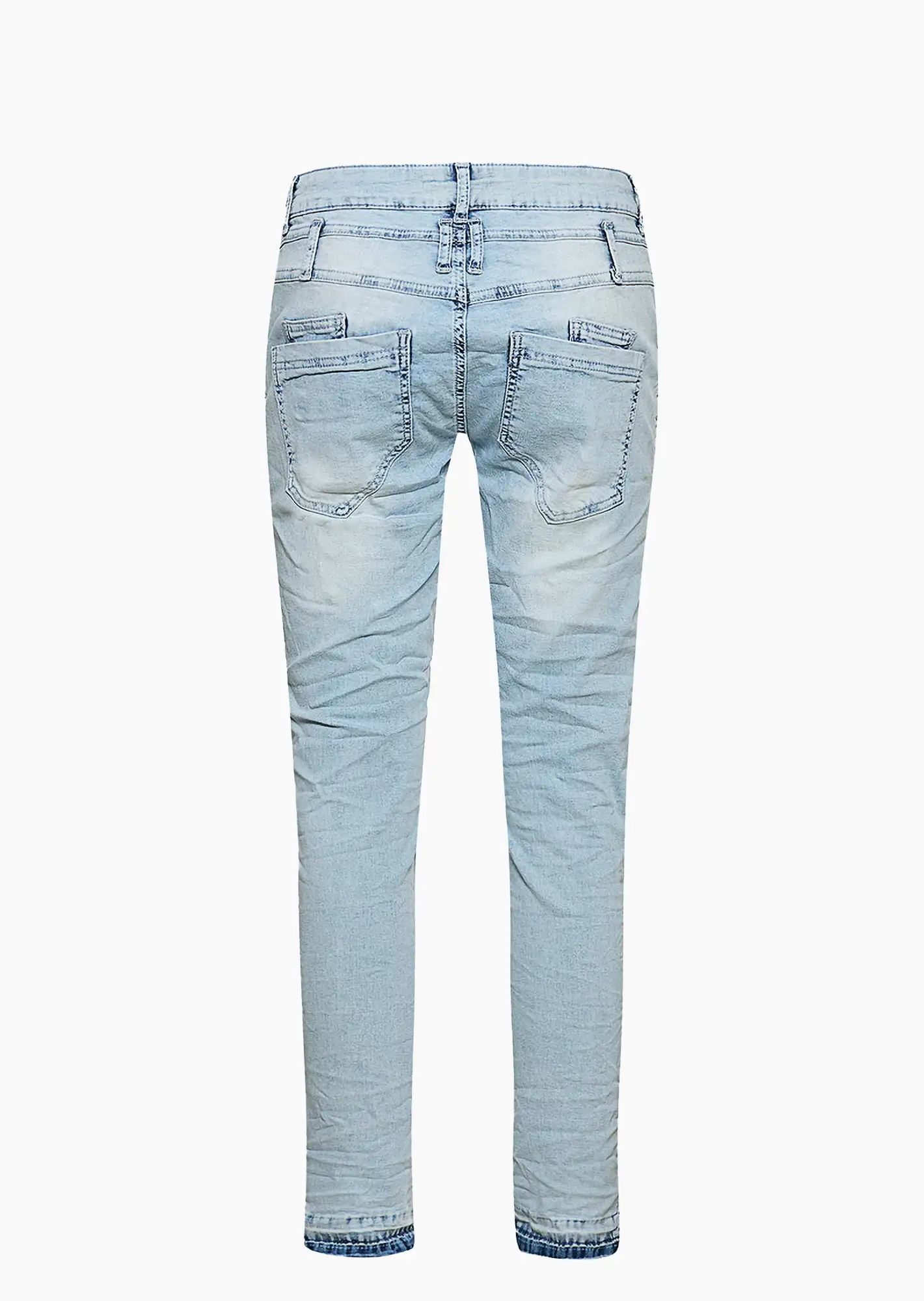 Jeans 'Teddy', bleached denim