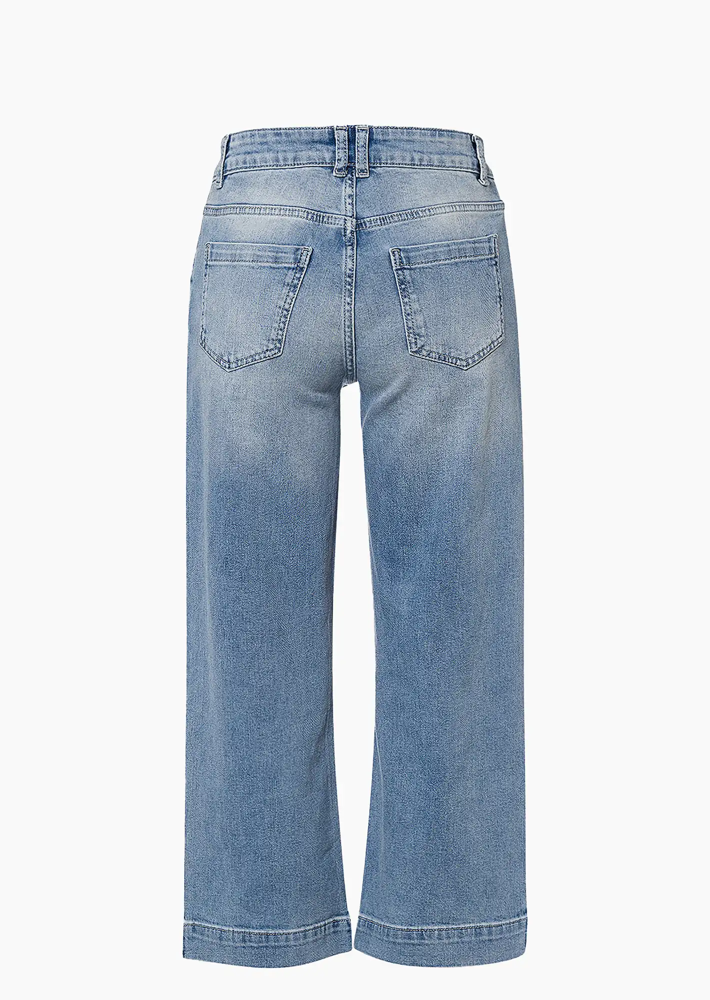 Wide Leg Jeans, light blue denim