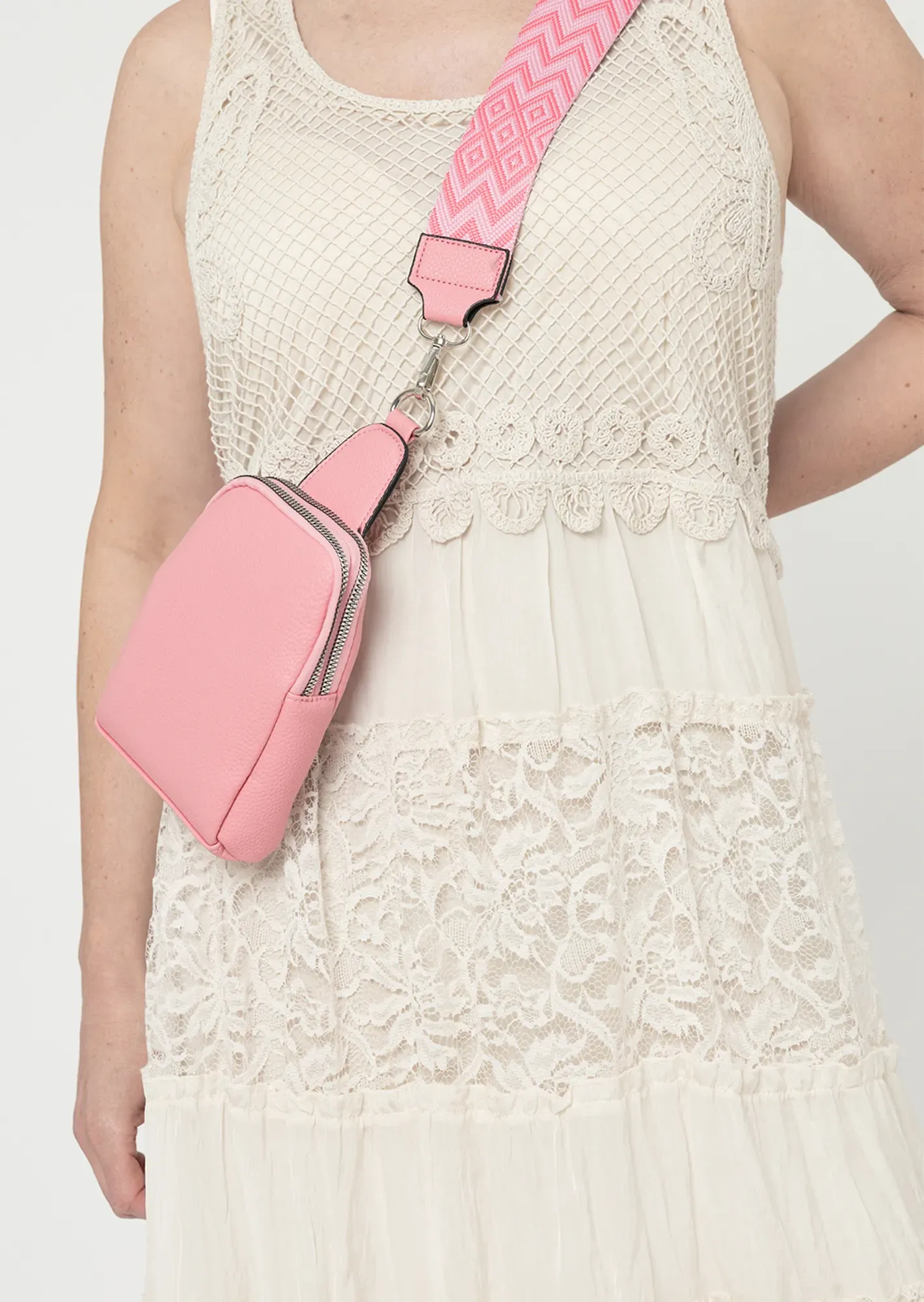 sommerliche Tasche, pink