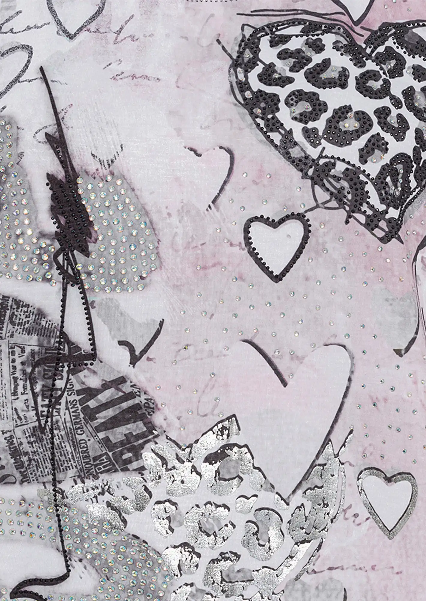 Shirt 'Love', rosenholz