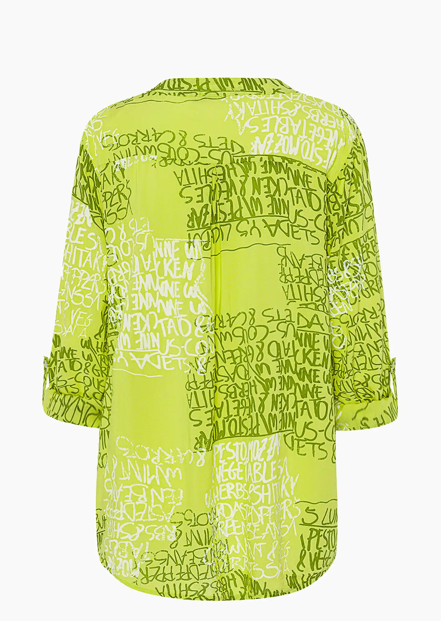 Bluse im Alloverprint, juicy flash