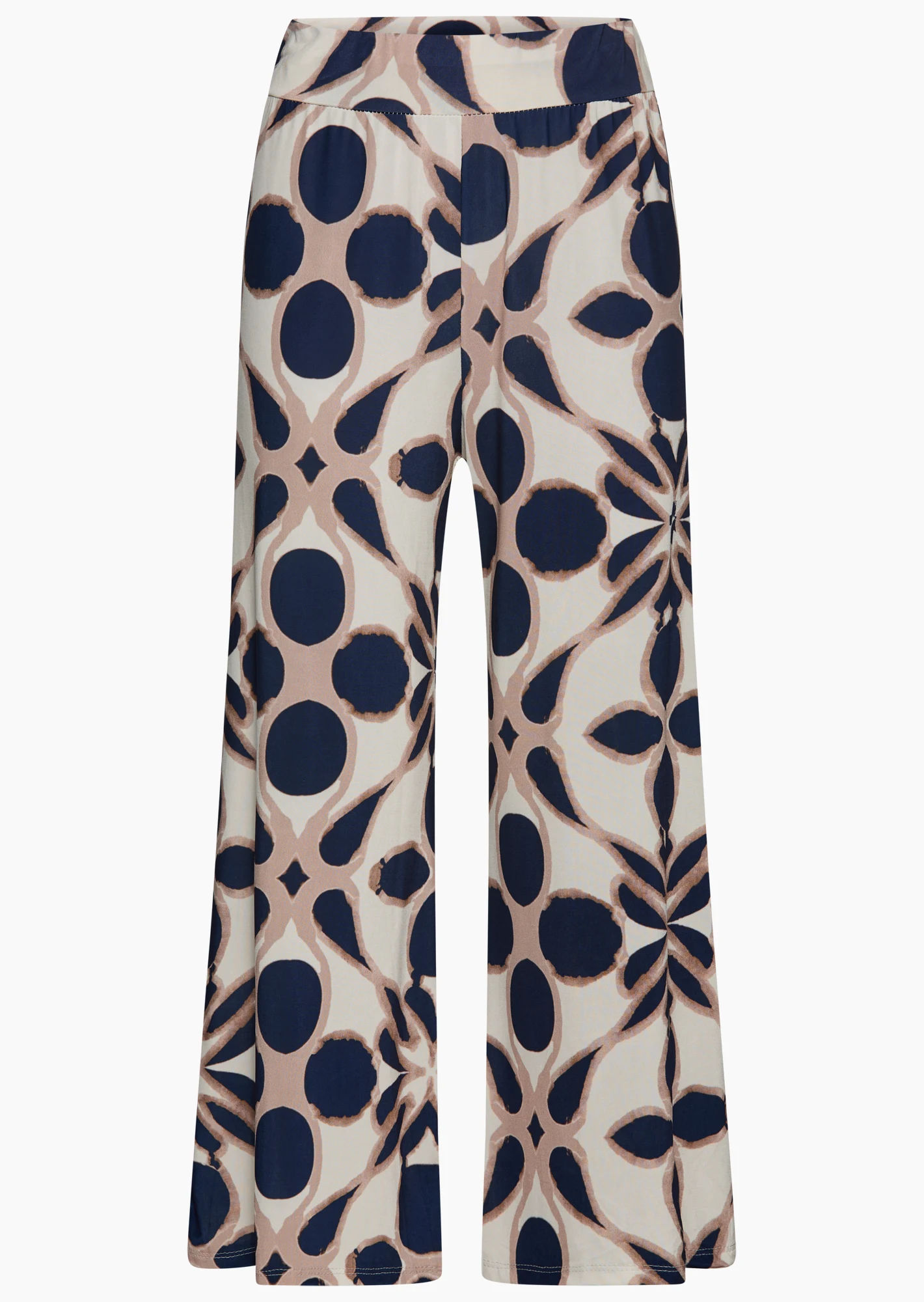Wide Leg Hose, blau