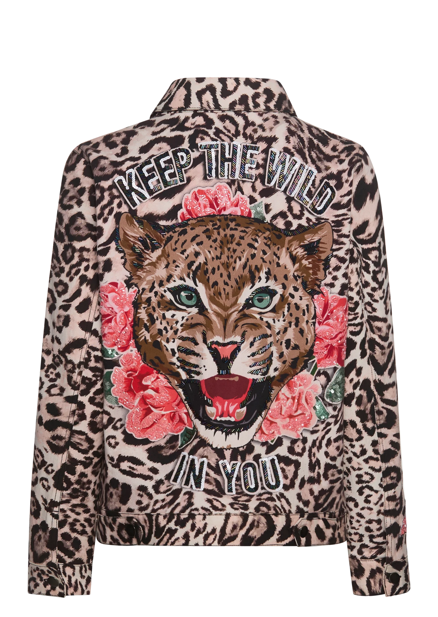 Jeansjacke Leo, rosenholz