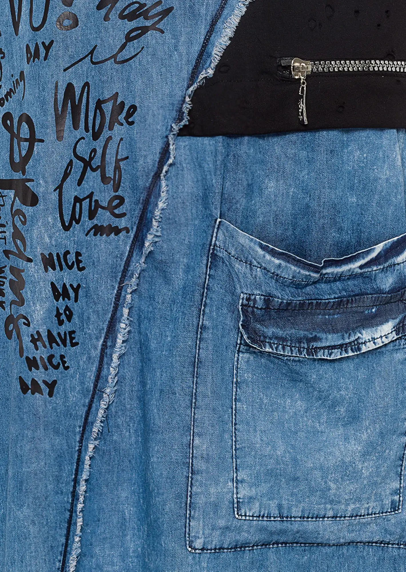 Kleid 'Step by step', blue denim