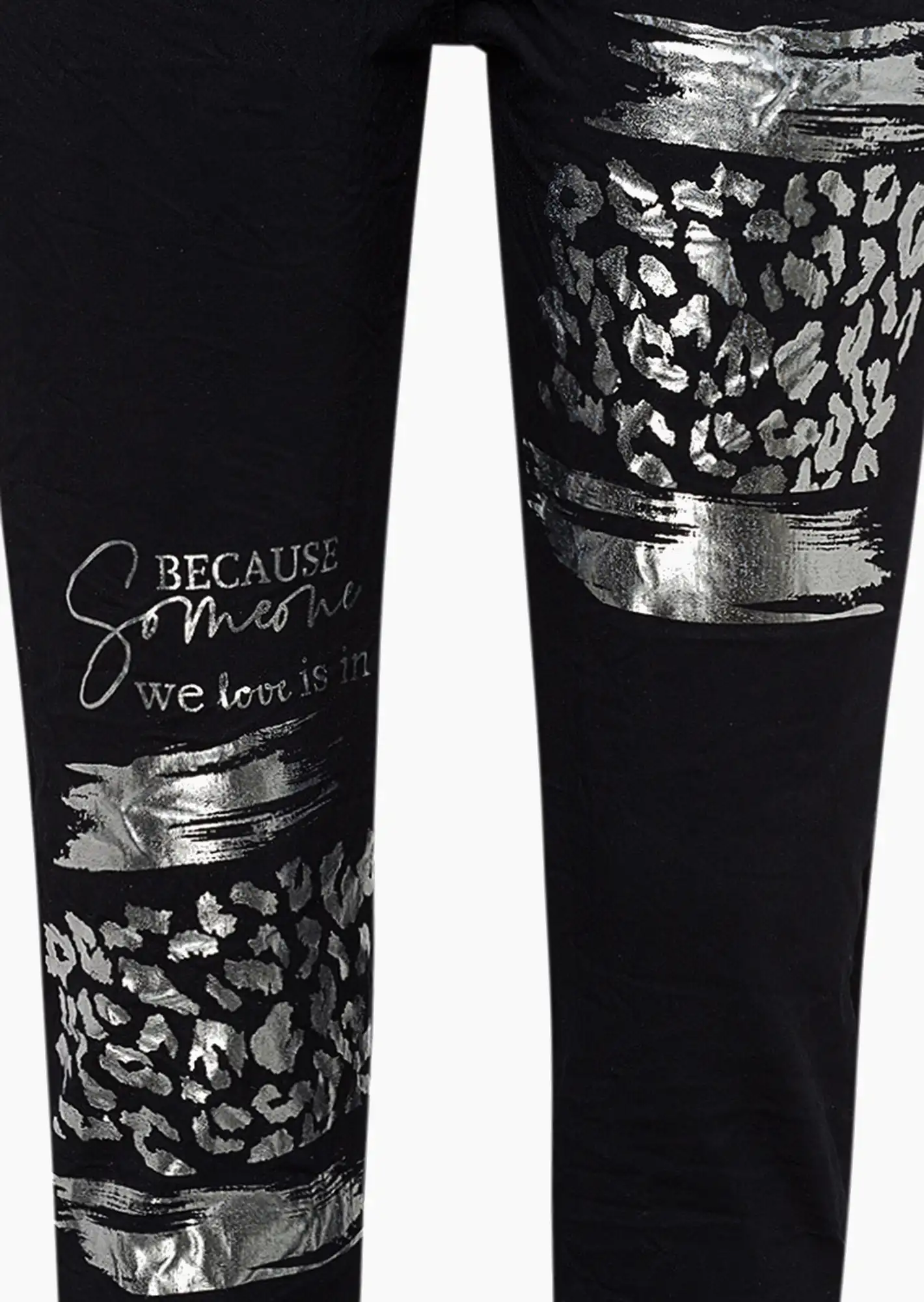 Joggpants metallic, navy