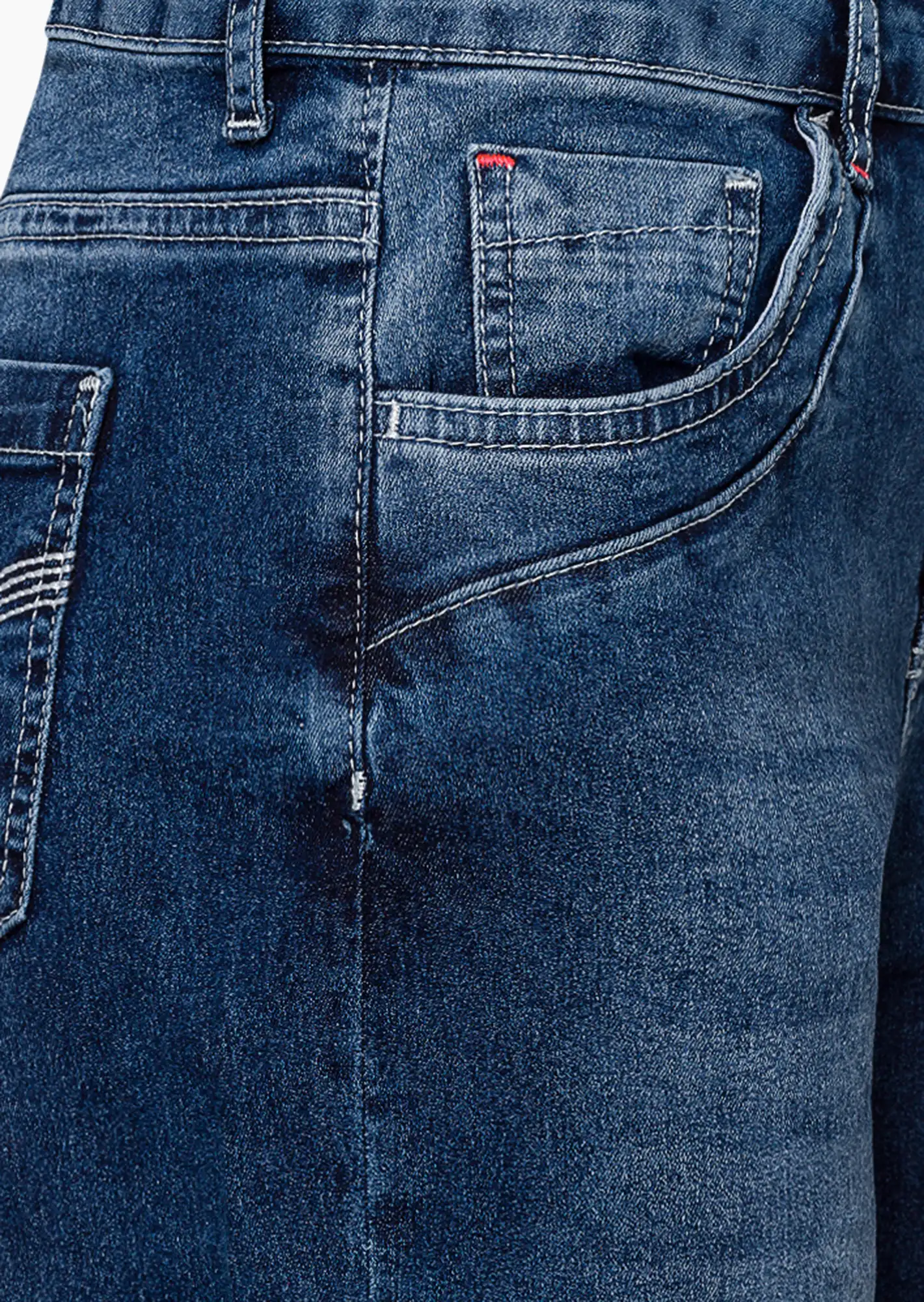 Wide Leg Jeans, blue denim