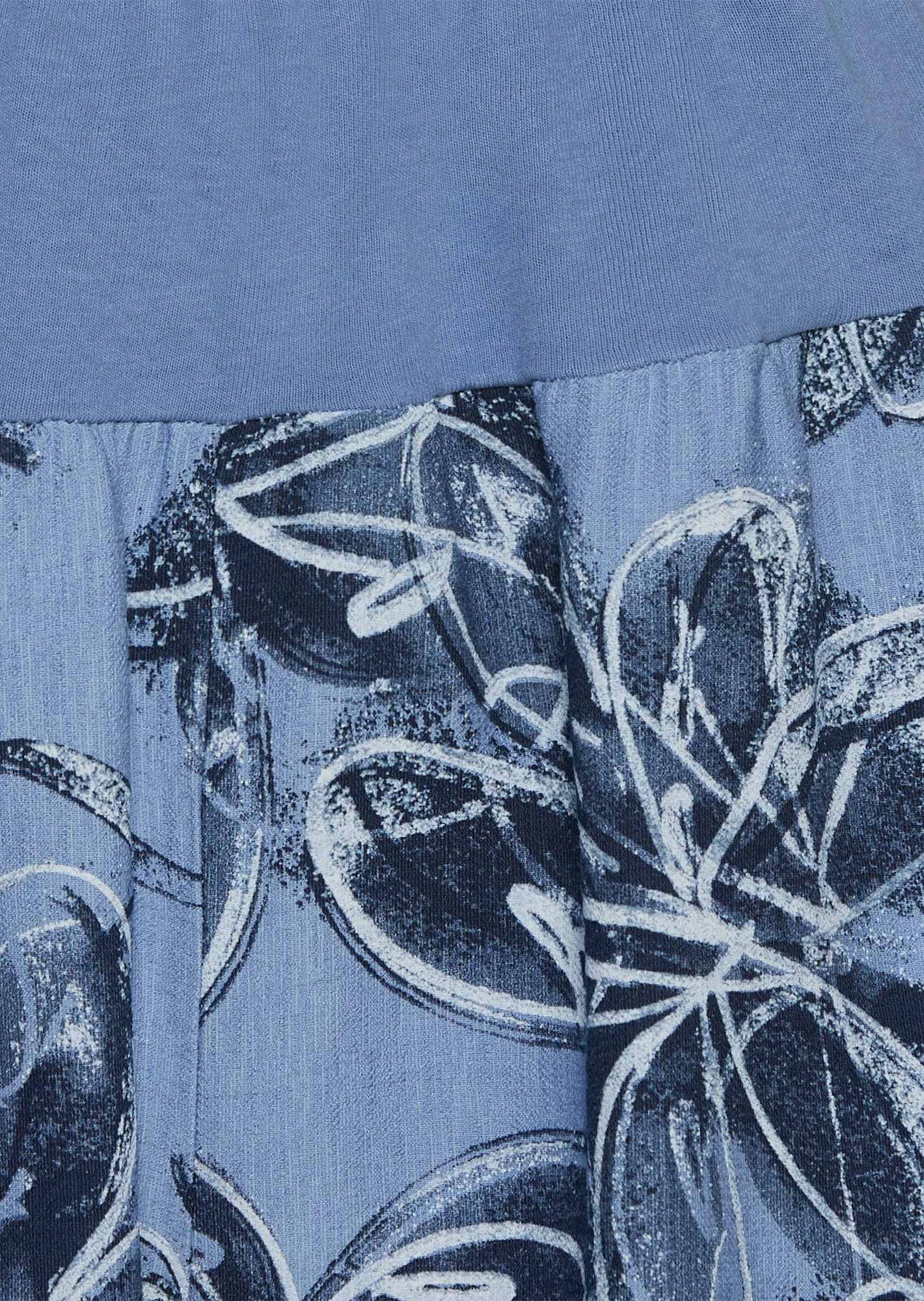 luftige Hose, blau