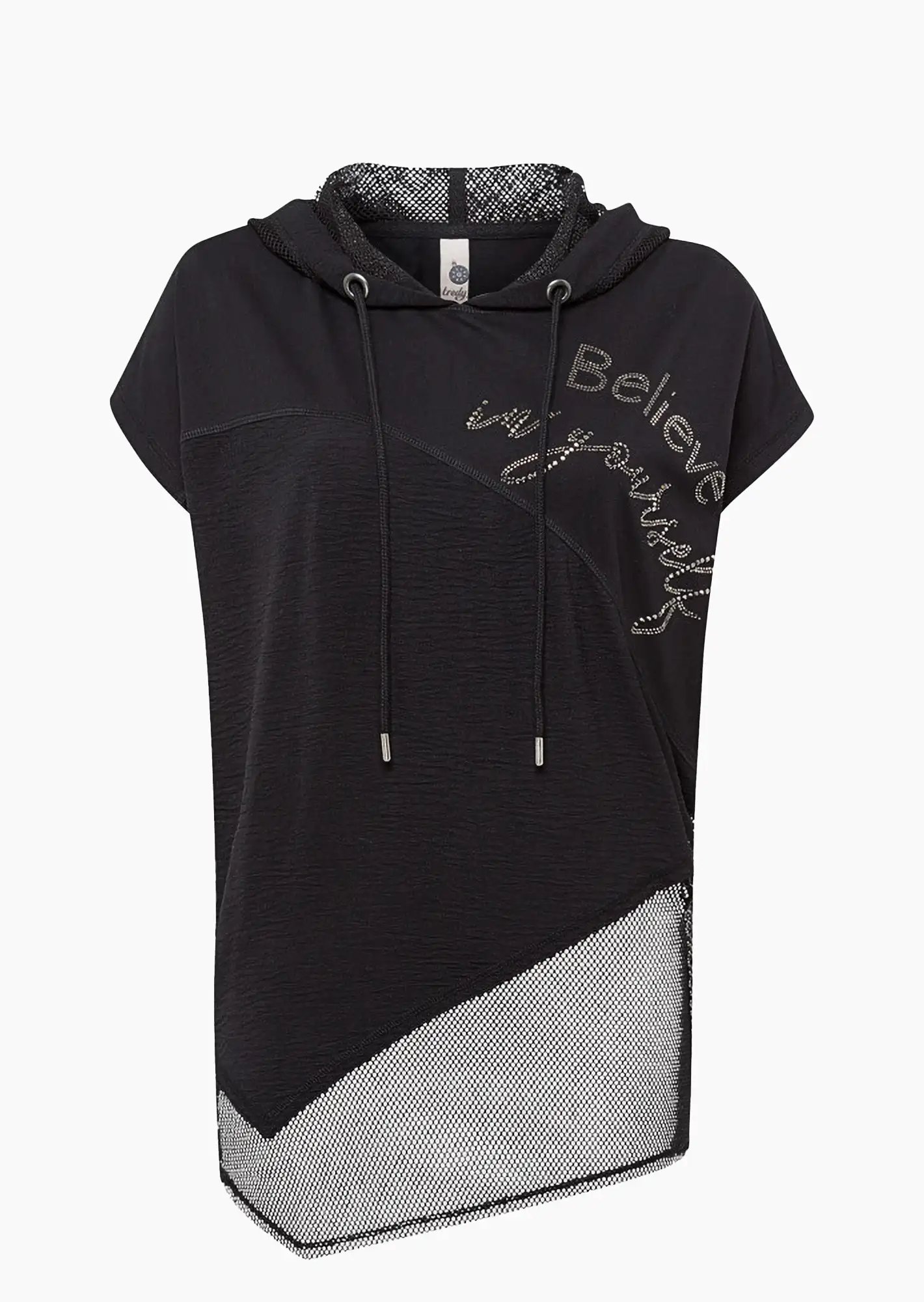 Shirt 'Believe', schwarz