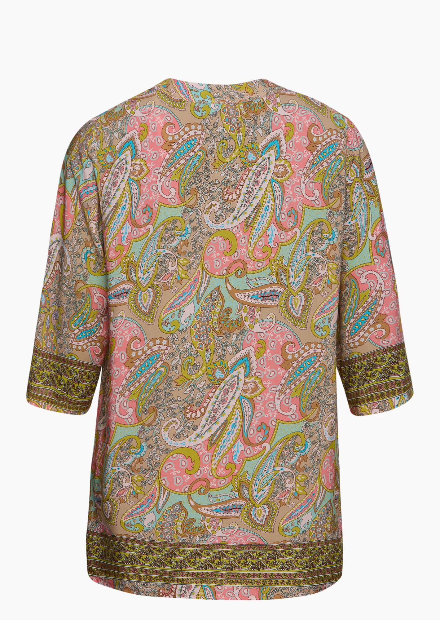 Bluse gemustert, bunt