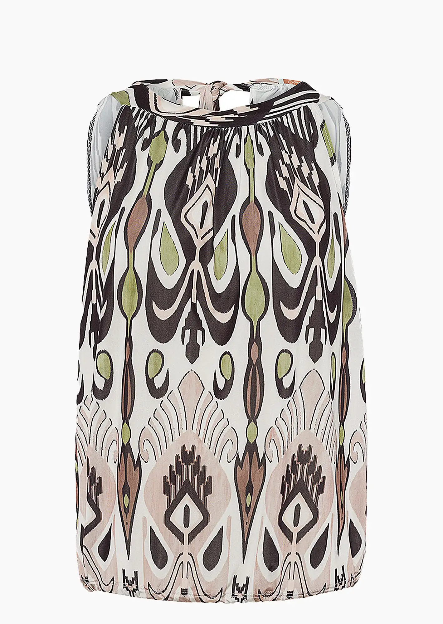 Neckholdertop, khaki