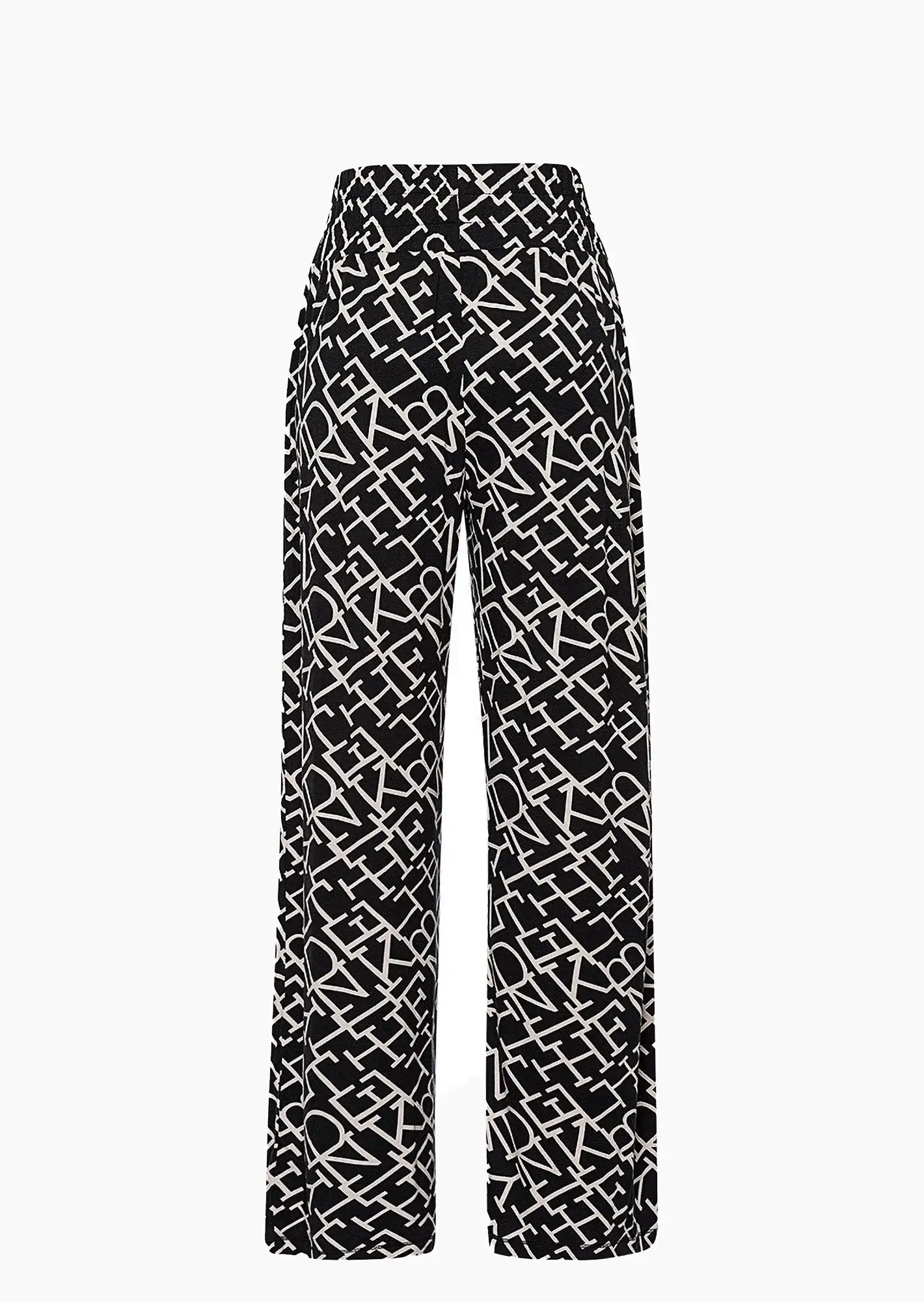 Jersey-Hose, schwarz-crema