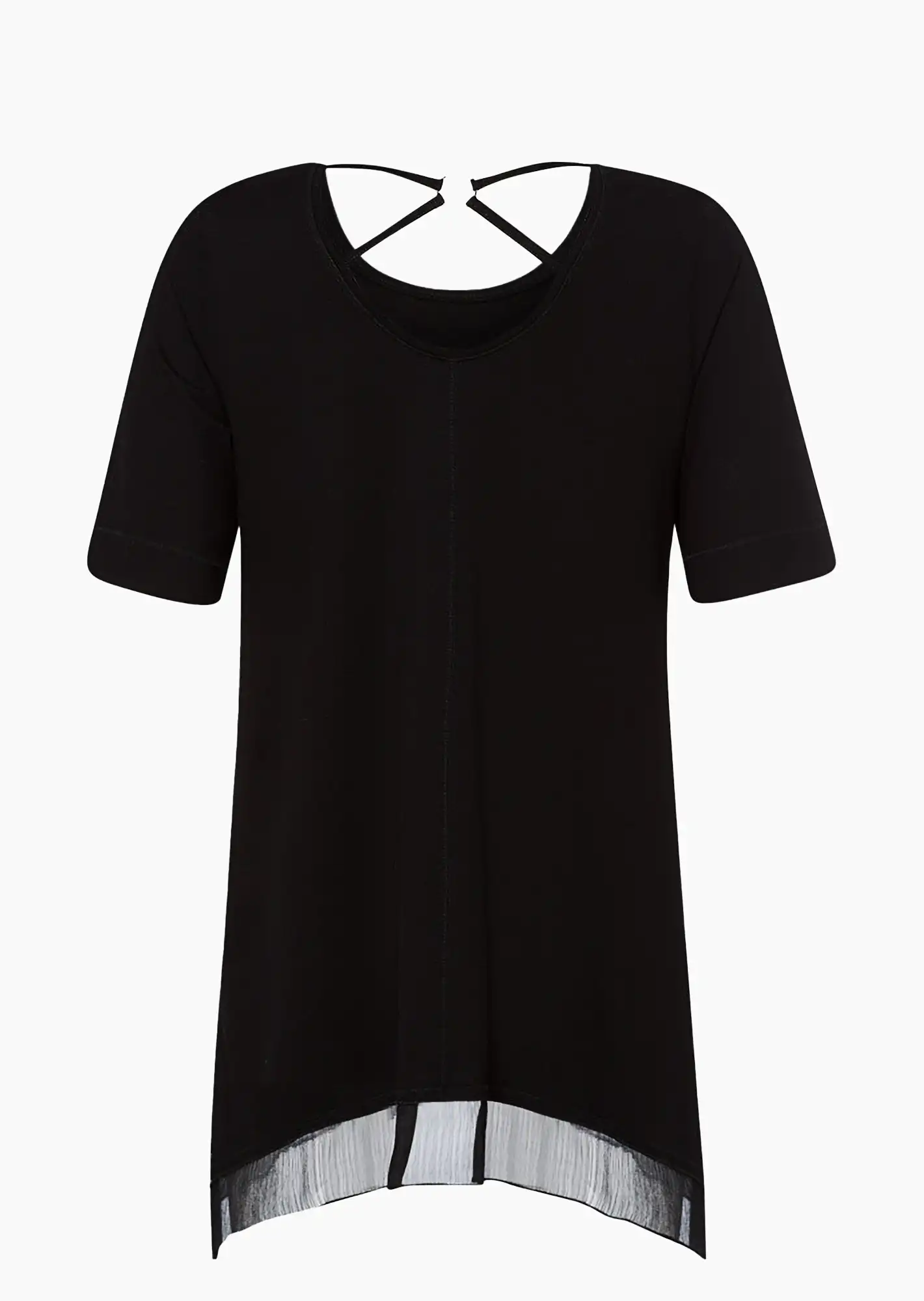 Shirt 'Face', schwarz