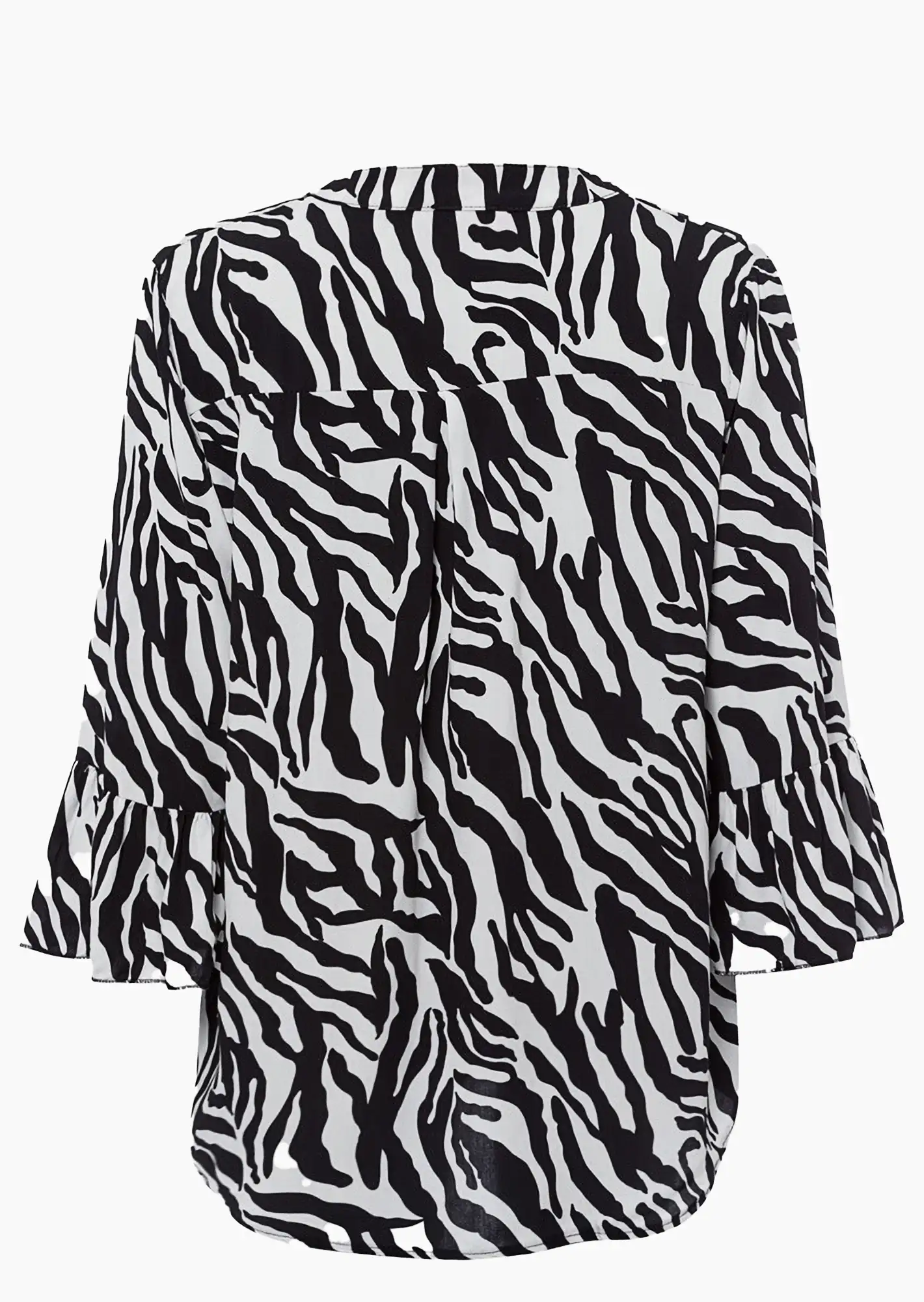 Bluse Animal, schwarz