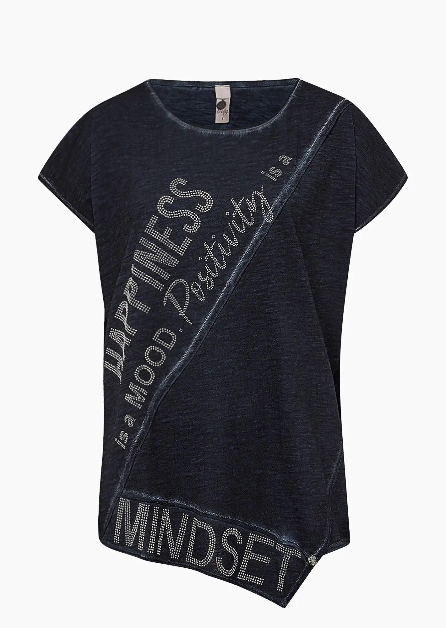Shirt 'Happiness', navy