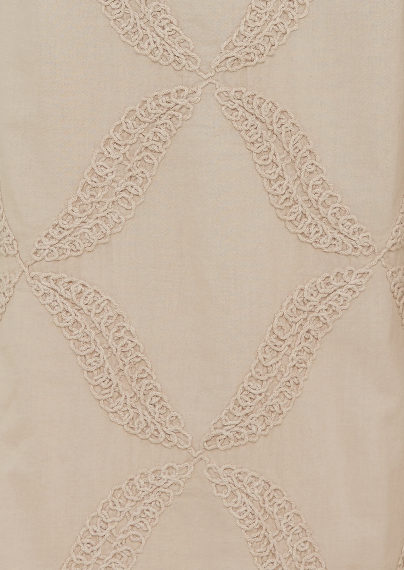Wide Leg Hose, crema