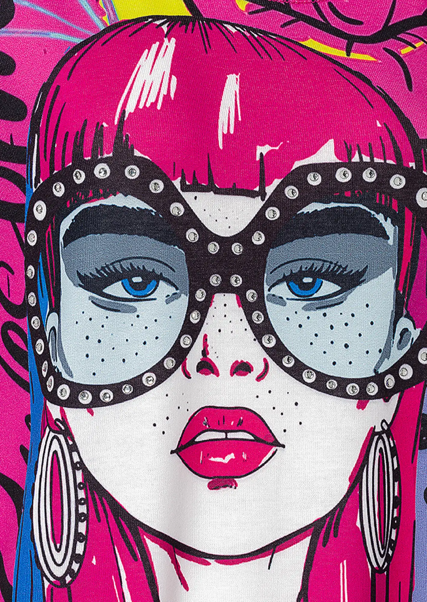 Shirt im Alloverprint, bunt