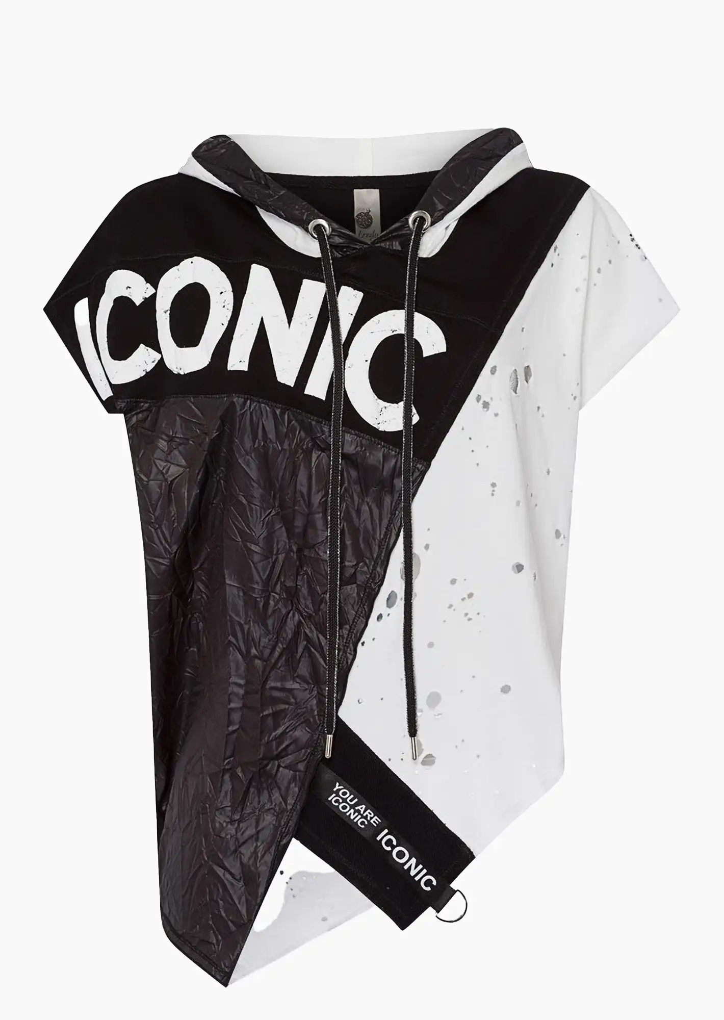 Shirt 'Iconic', offwhite-schwarz