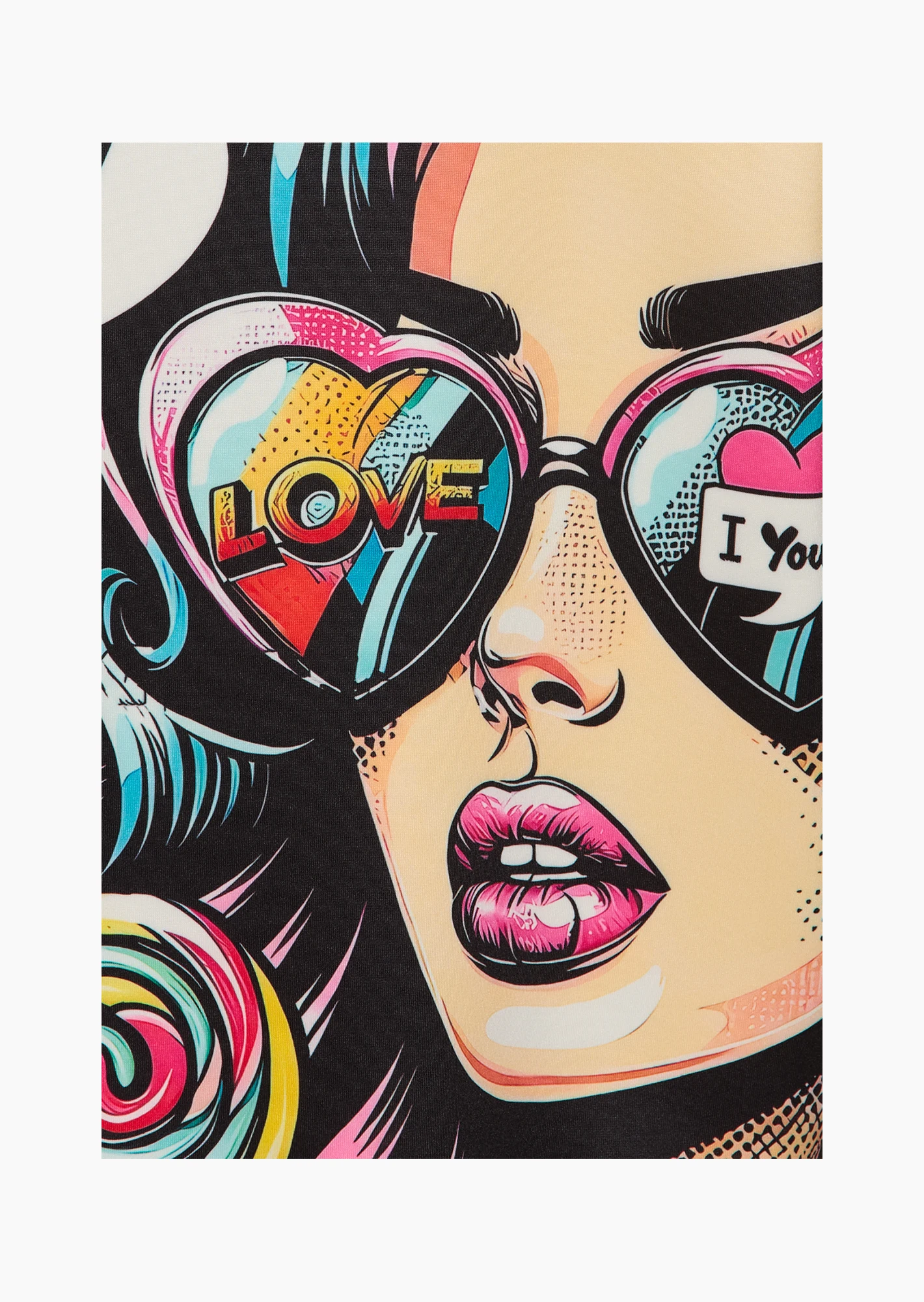 Jacke 'Comic', bunt