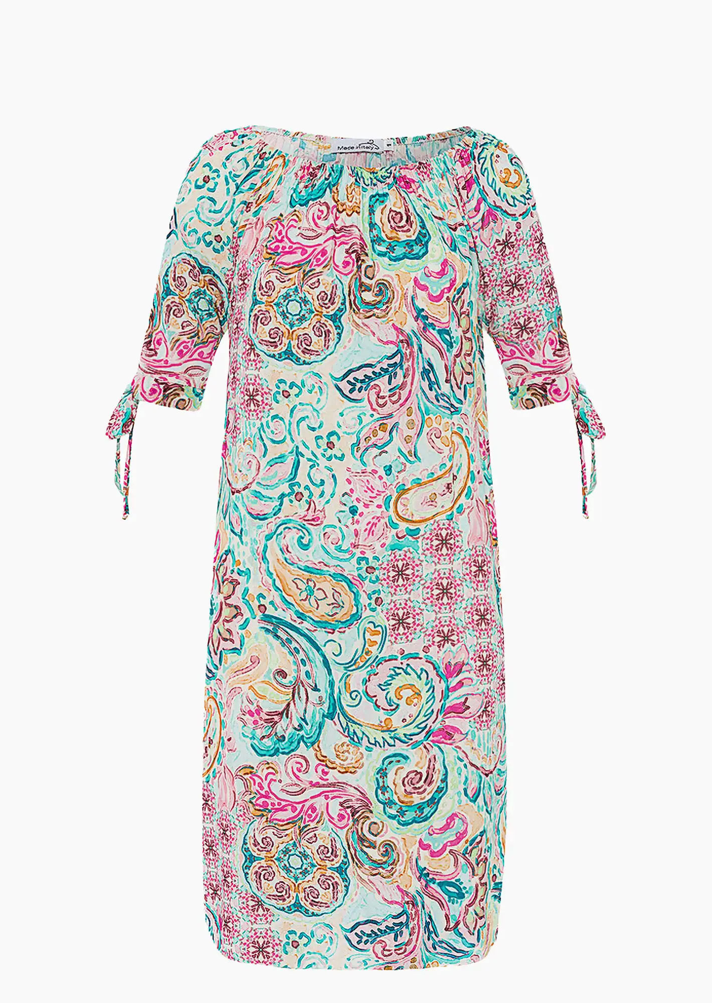 Kleid im Alloverprint, bunt