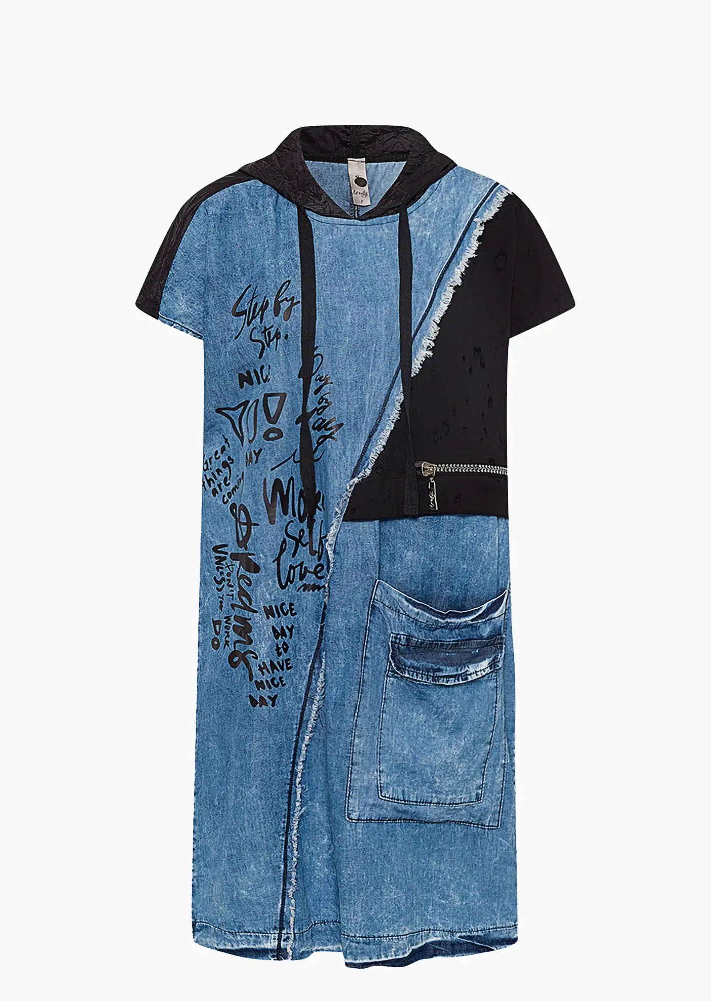 Kleid 'Step by step', blue denim