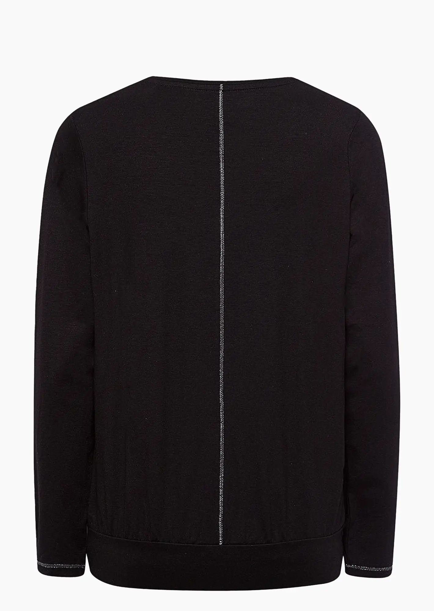 Langarmshirt 'Awesome', schwarz