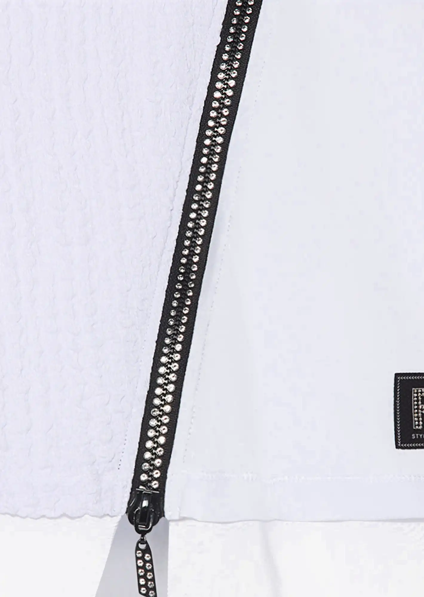 Shirt mit Cut-Out, weiß