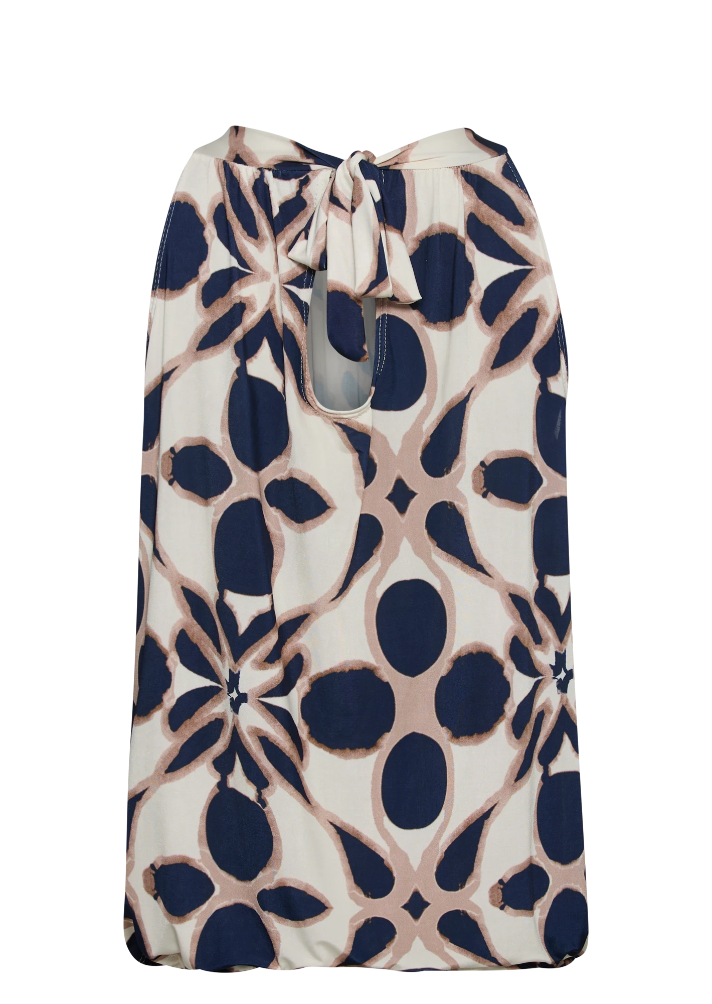 Neckholdertop, blau