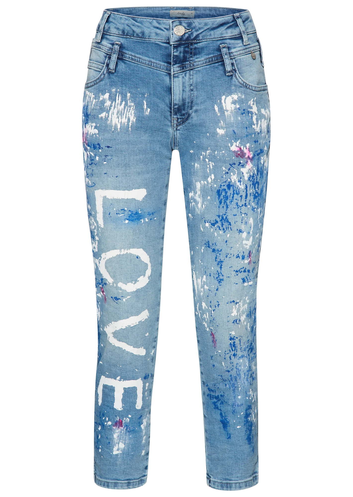Jeans 'Love', blue denim