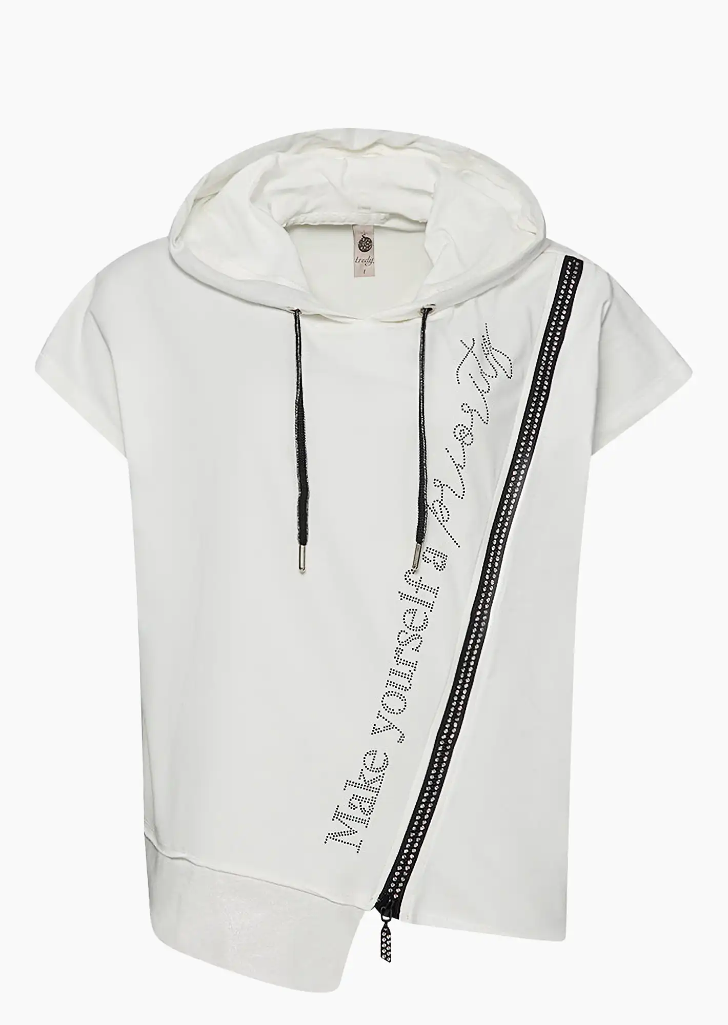 Shirt 'priority', offwhite