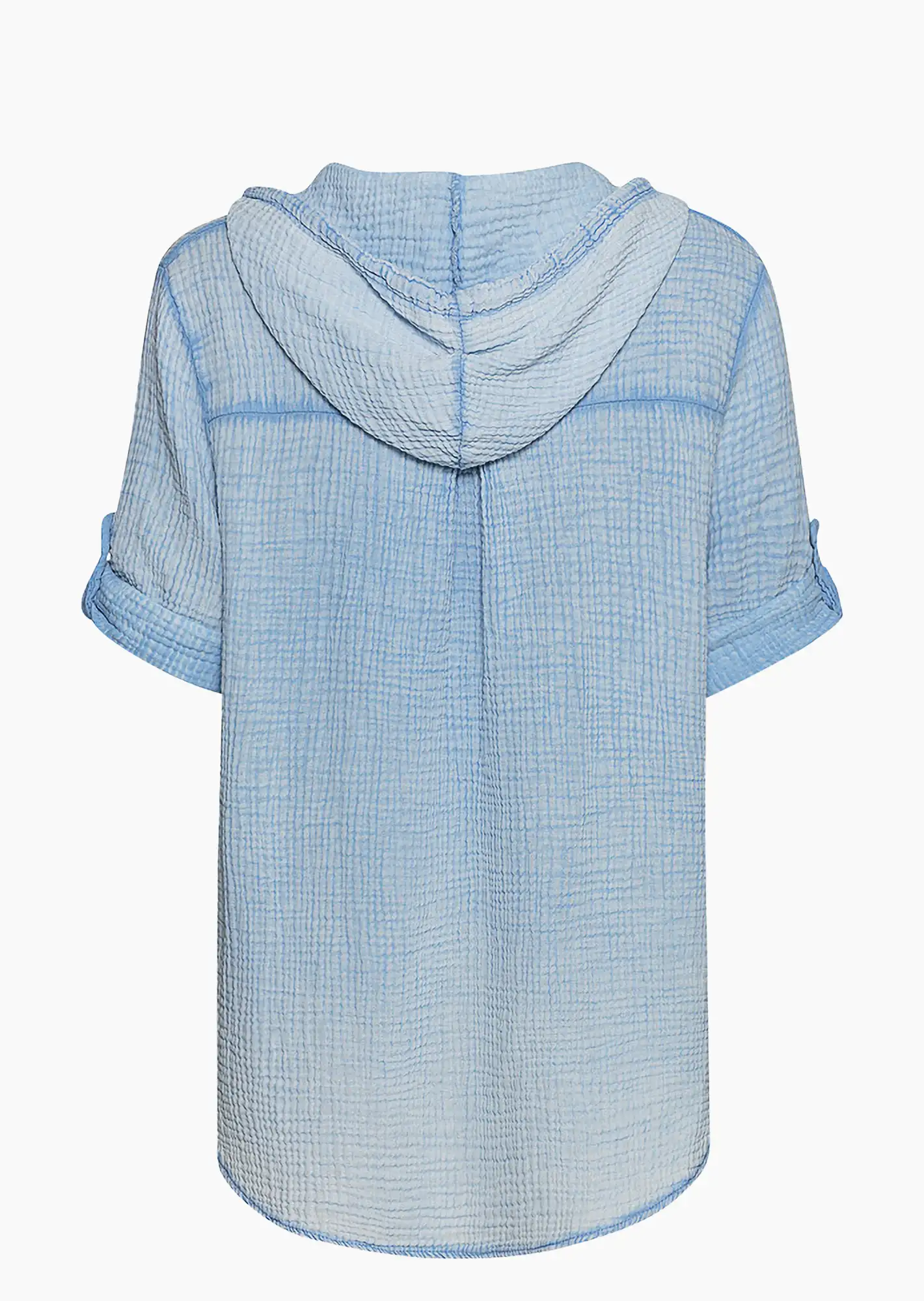 Musselin-Bluse, eiskristall