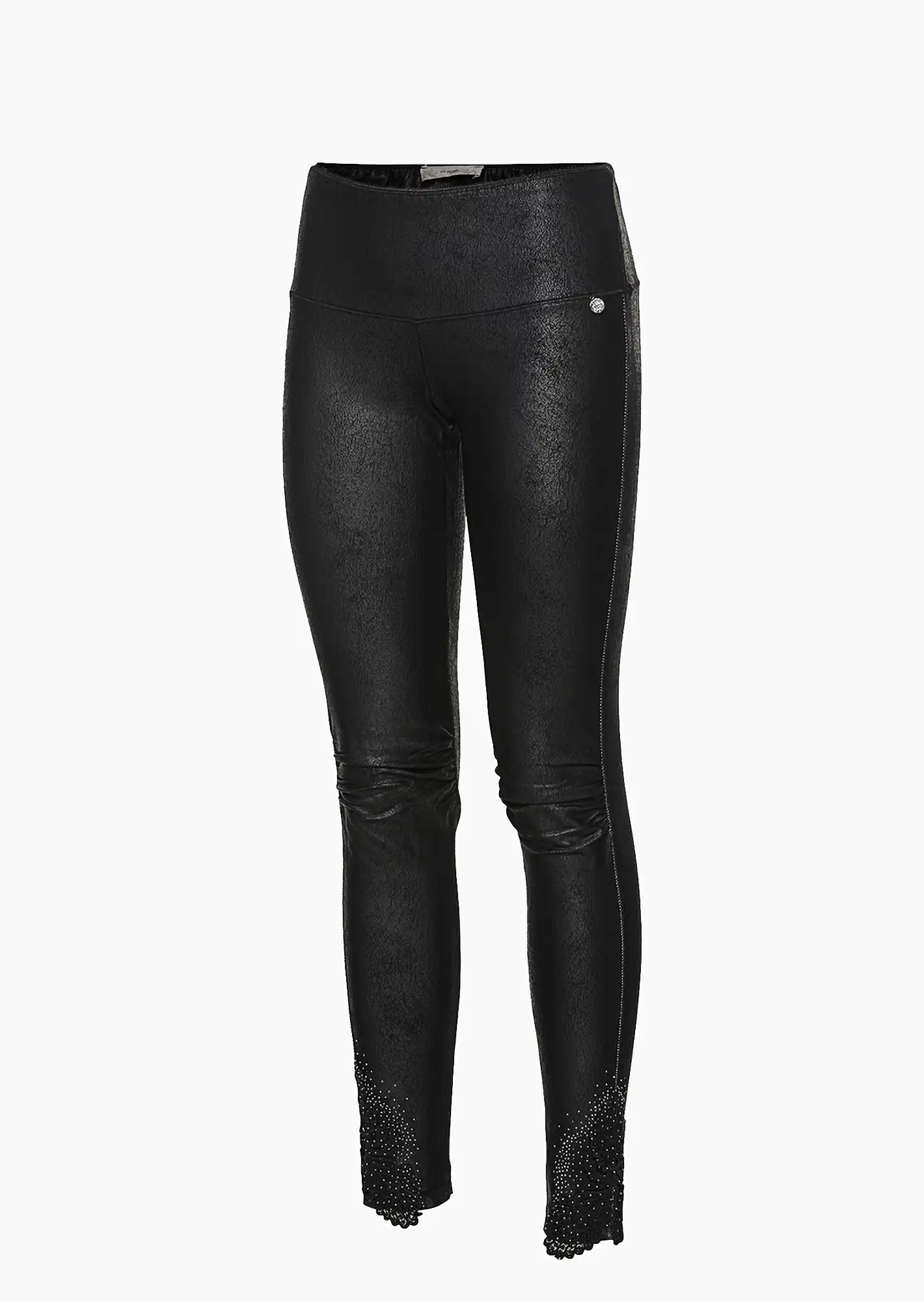 Leggings mit Spitze, schwarz