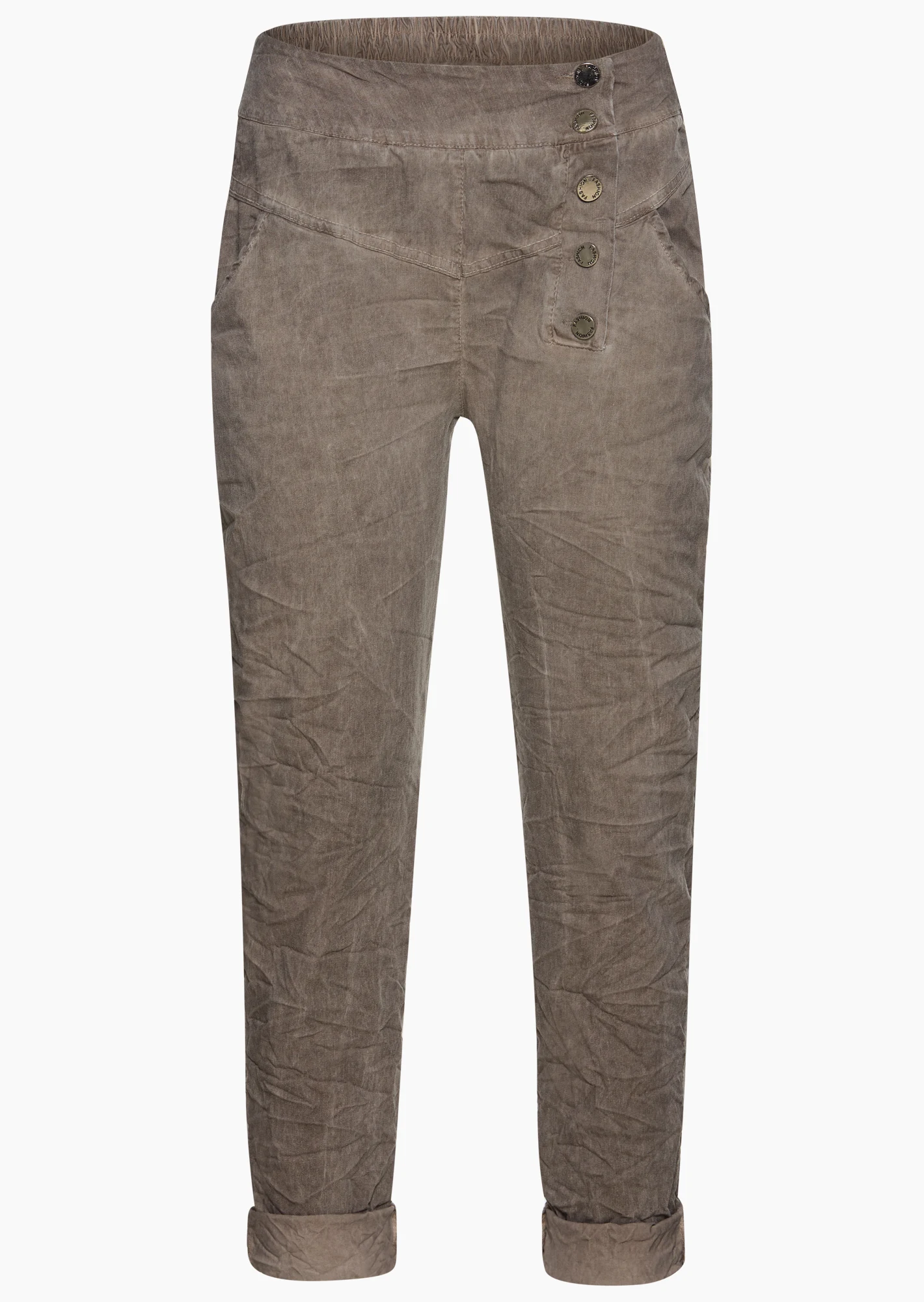 Joggpants mit Knöpfen, pepper