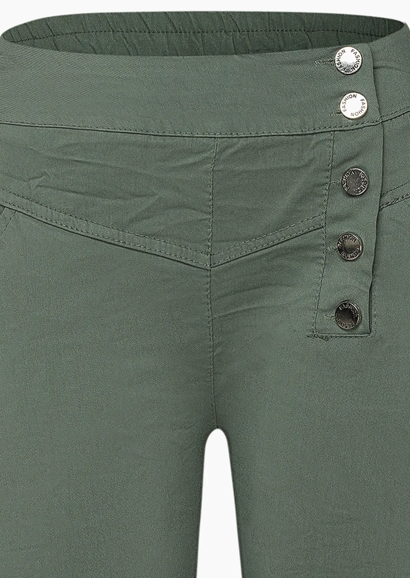 Joggpants mit Knöpfen, khaki