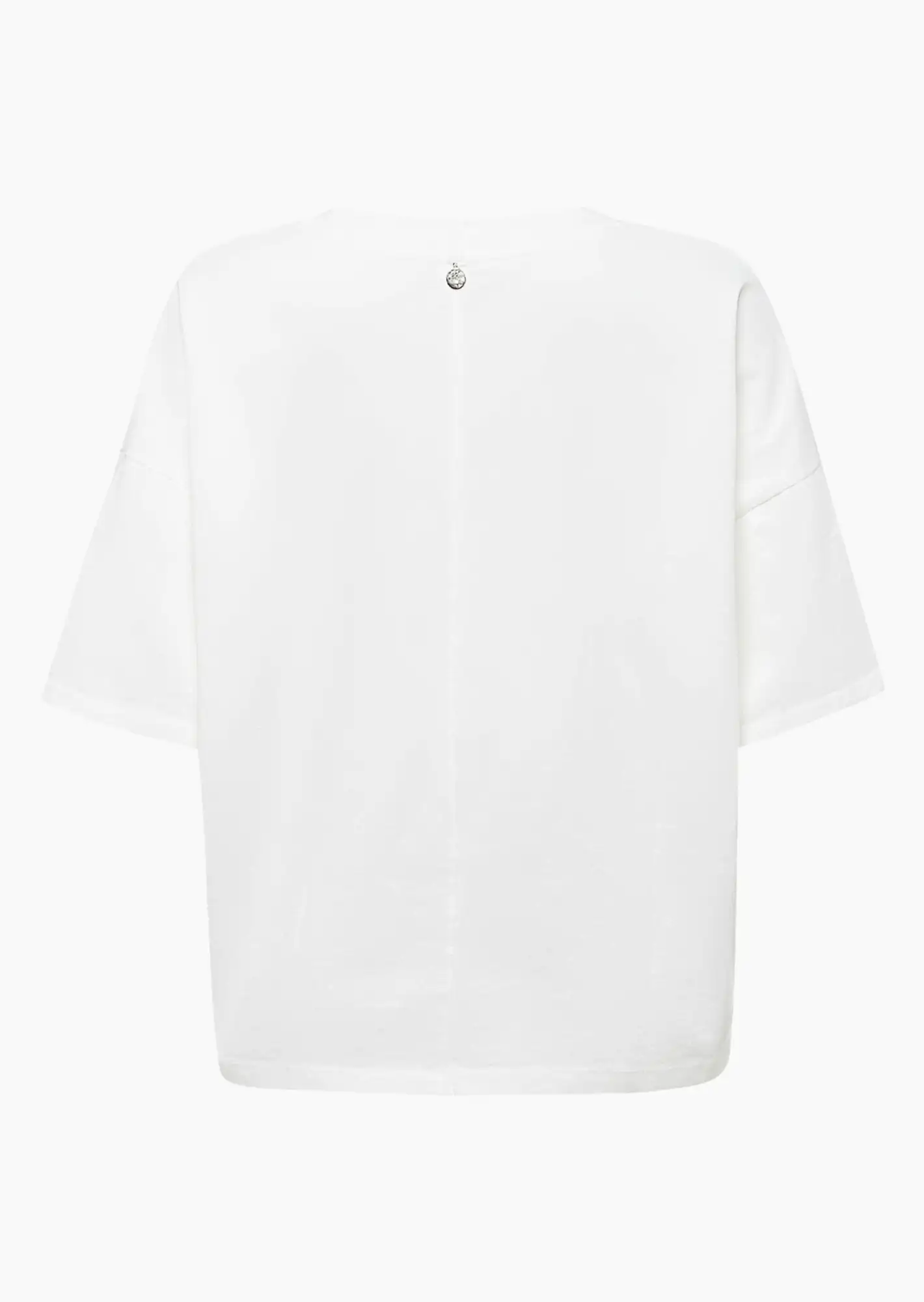 Shirt mit Loch-Optik, offwhite