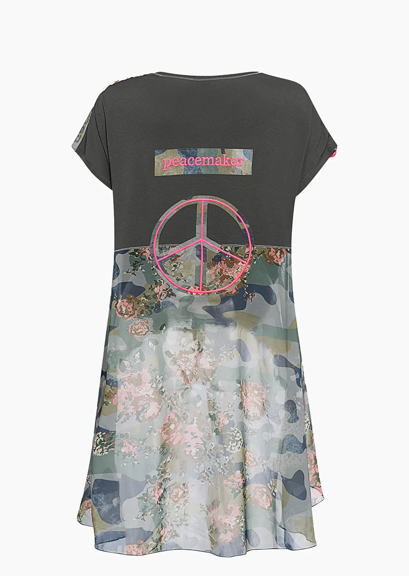 Shirt 'Karma', oliv