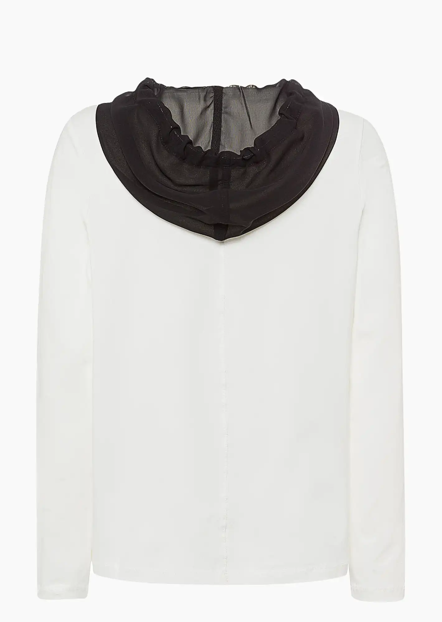 Langarmshirt 'Enjoy', offwhite