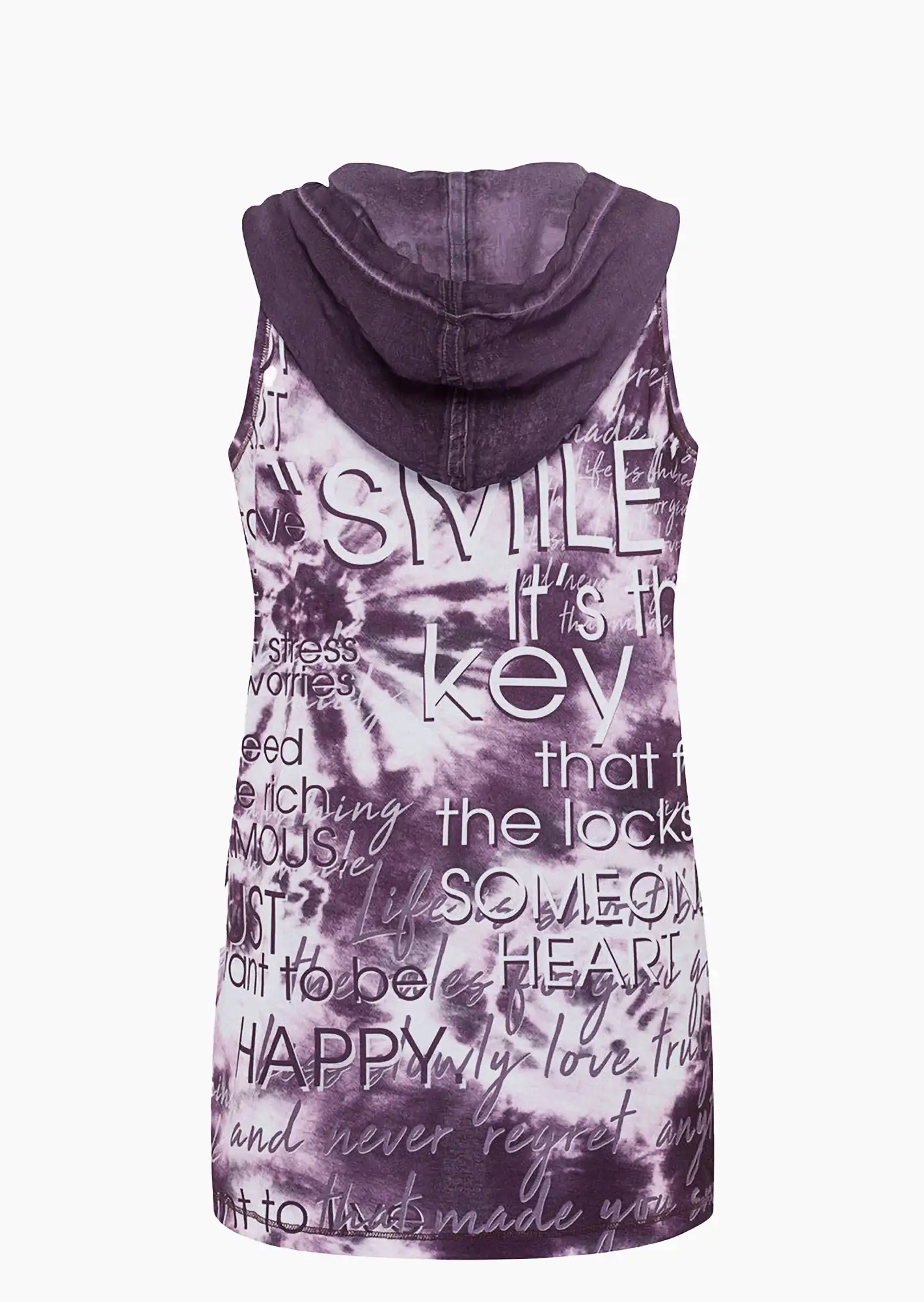 Shirt 'Smile', grape wine