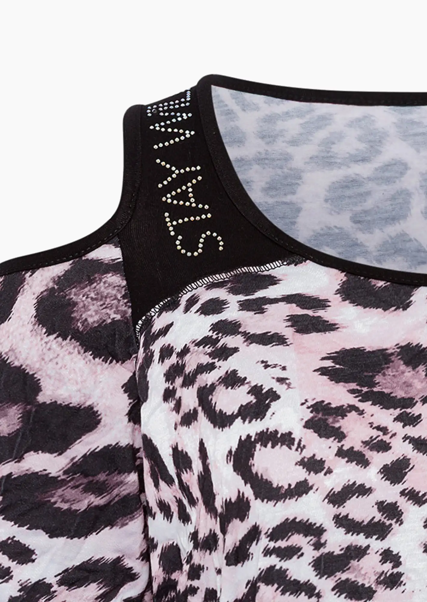 Shirt mit Cut-Outs, rosenholz