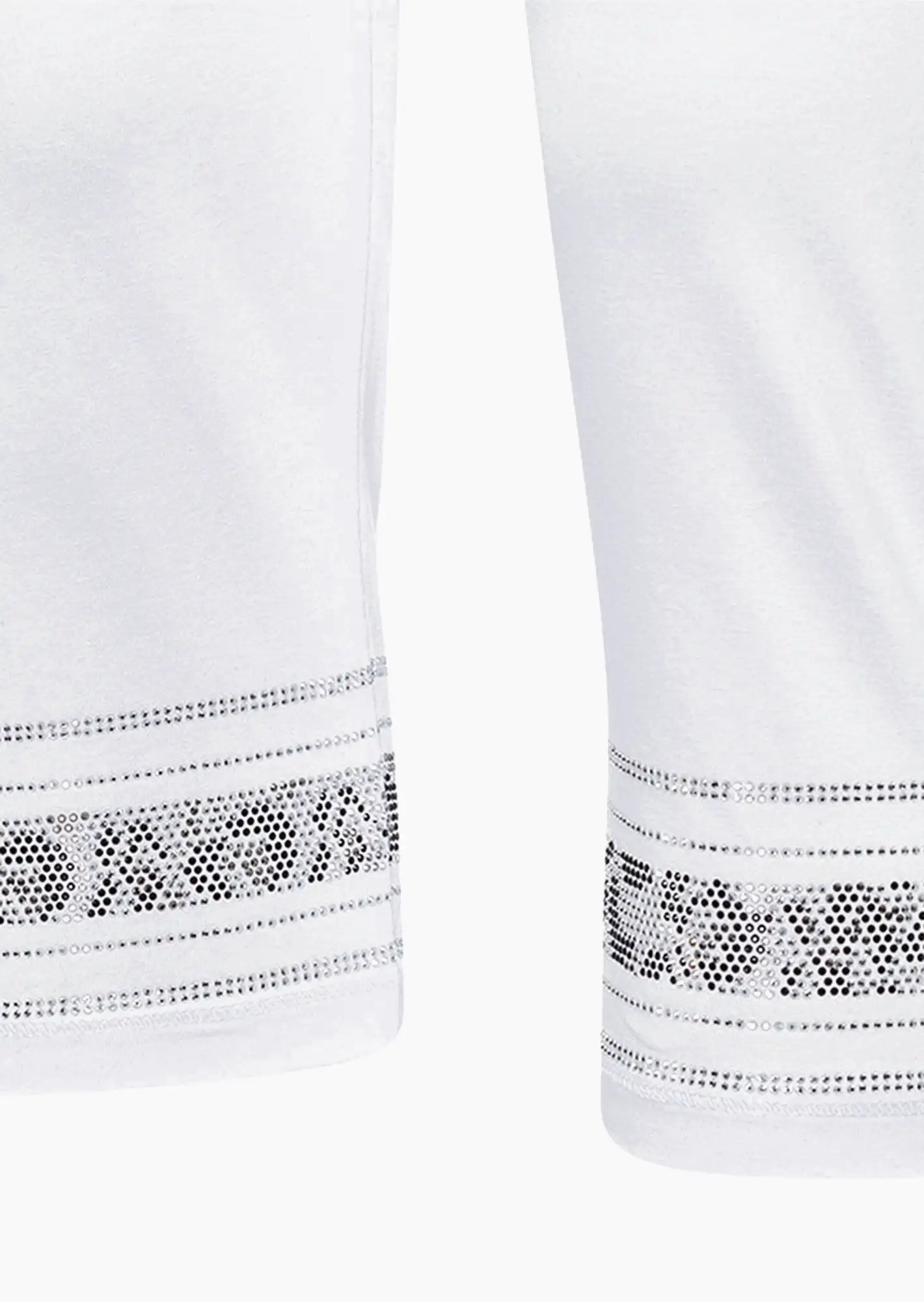 Capri-Leggings, weiß