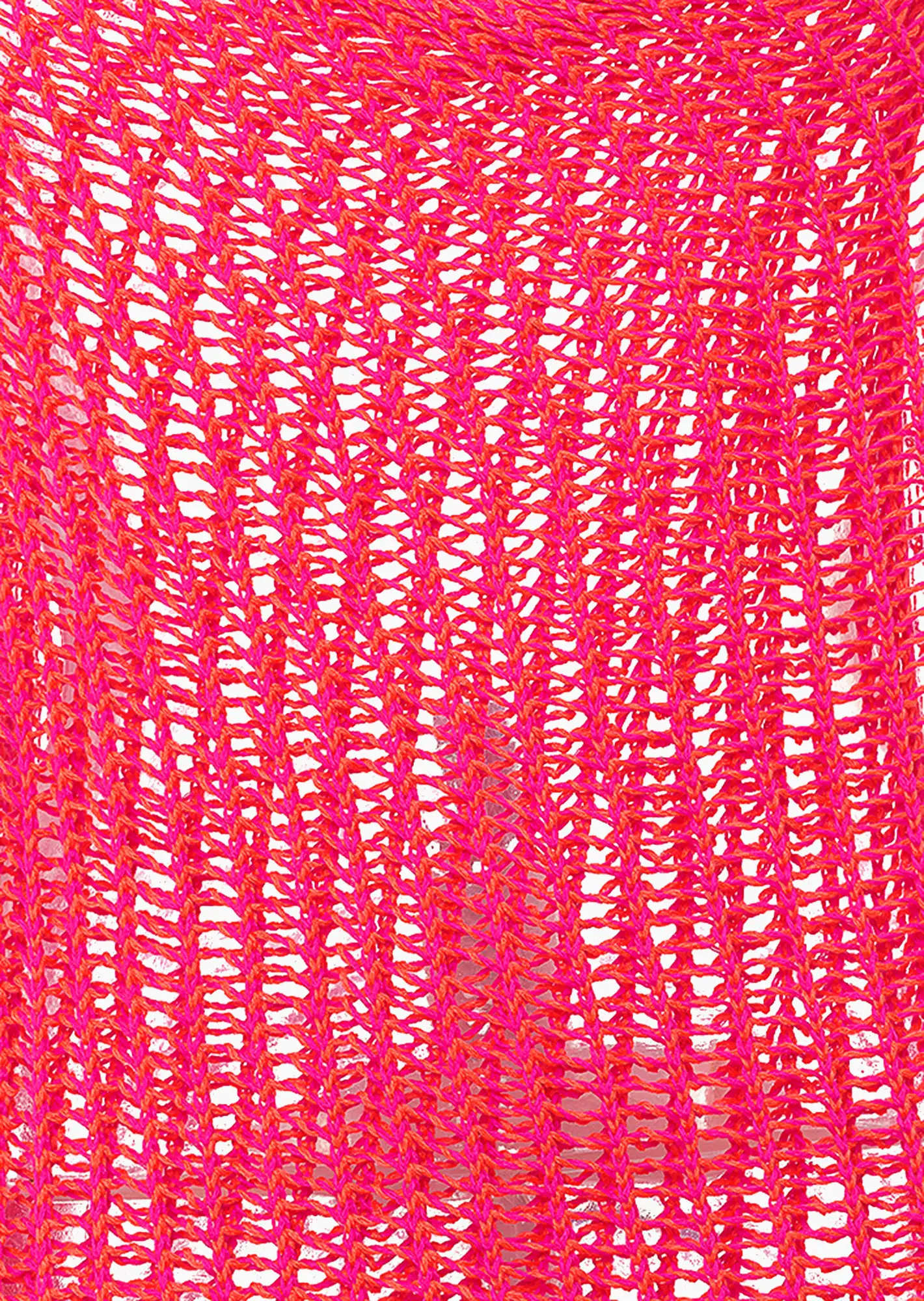 Strickweste, neon lobster