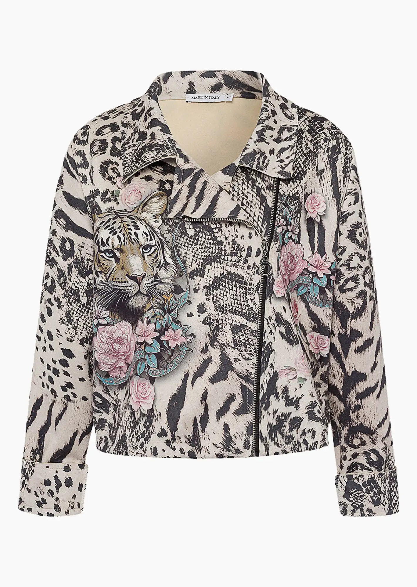Suede-Jacke 'Tiger', cappuccino