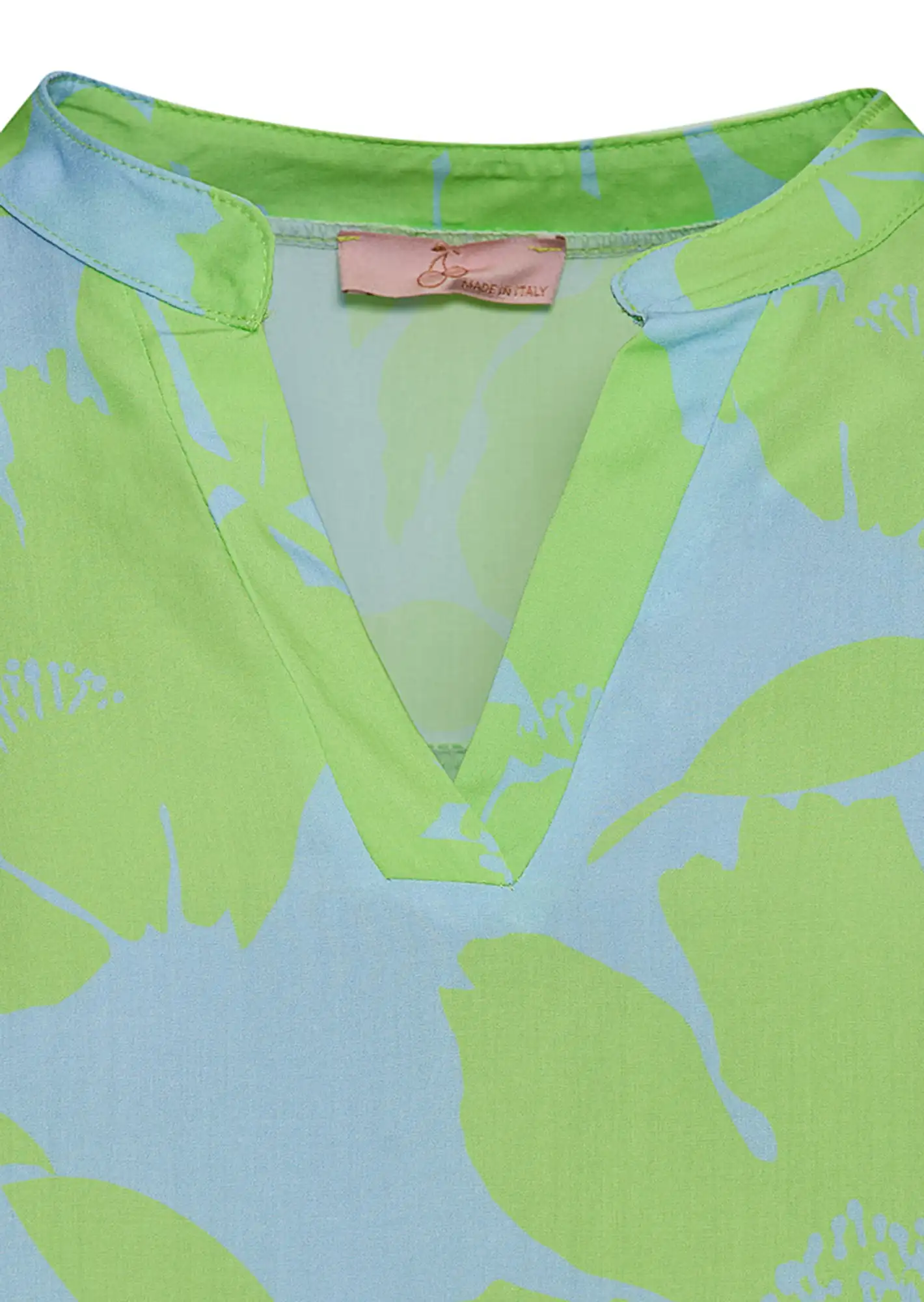 Bluse im Alloverprint, apfel