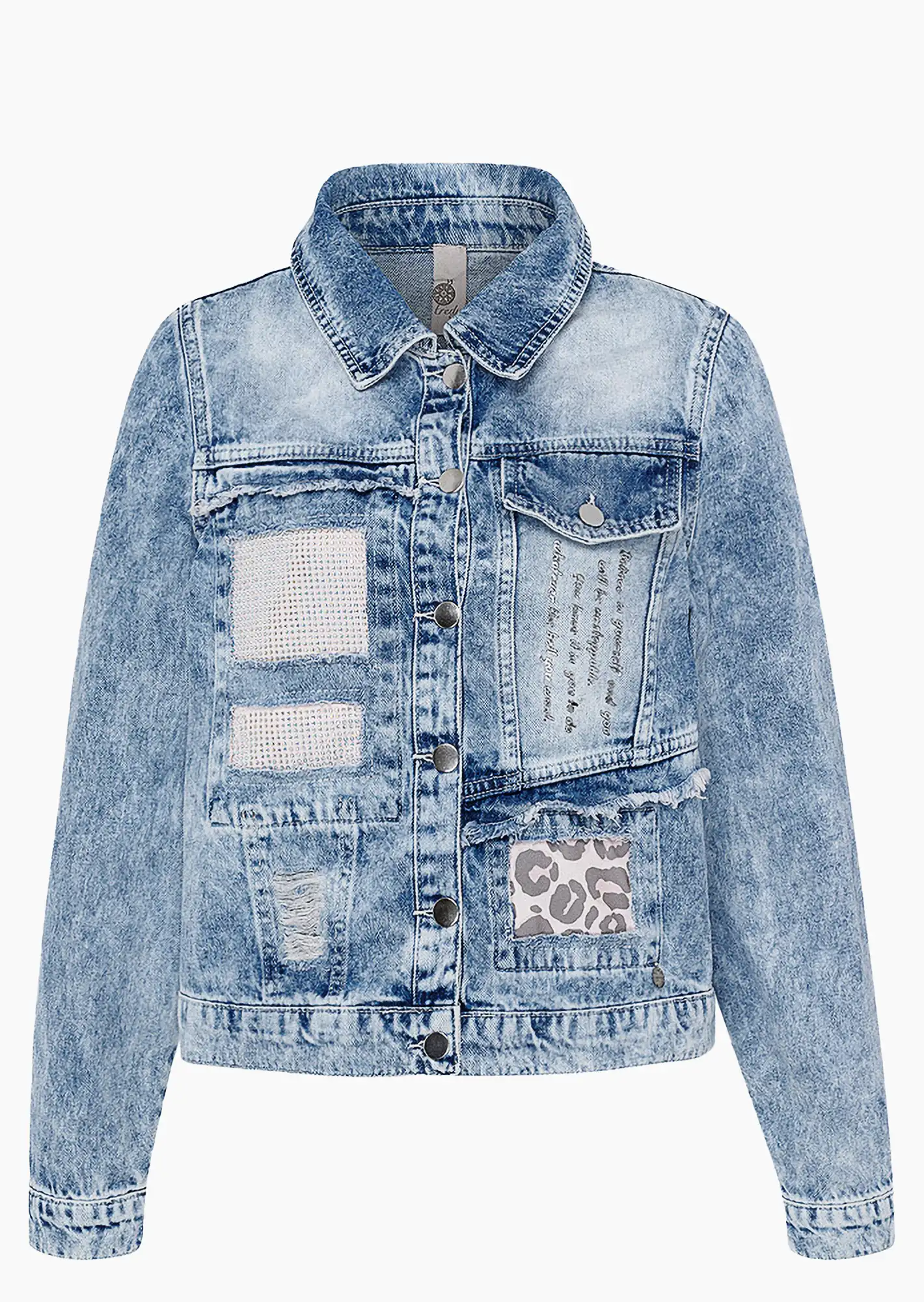 Jeansjacke 'Believe', light blue denim