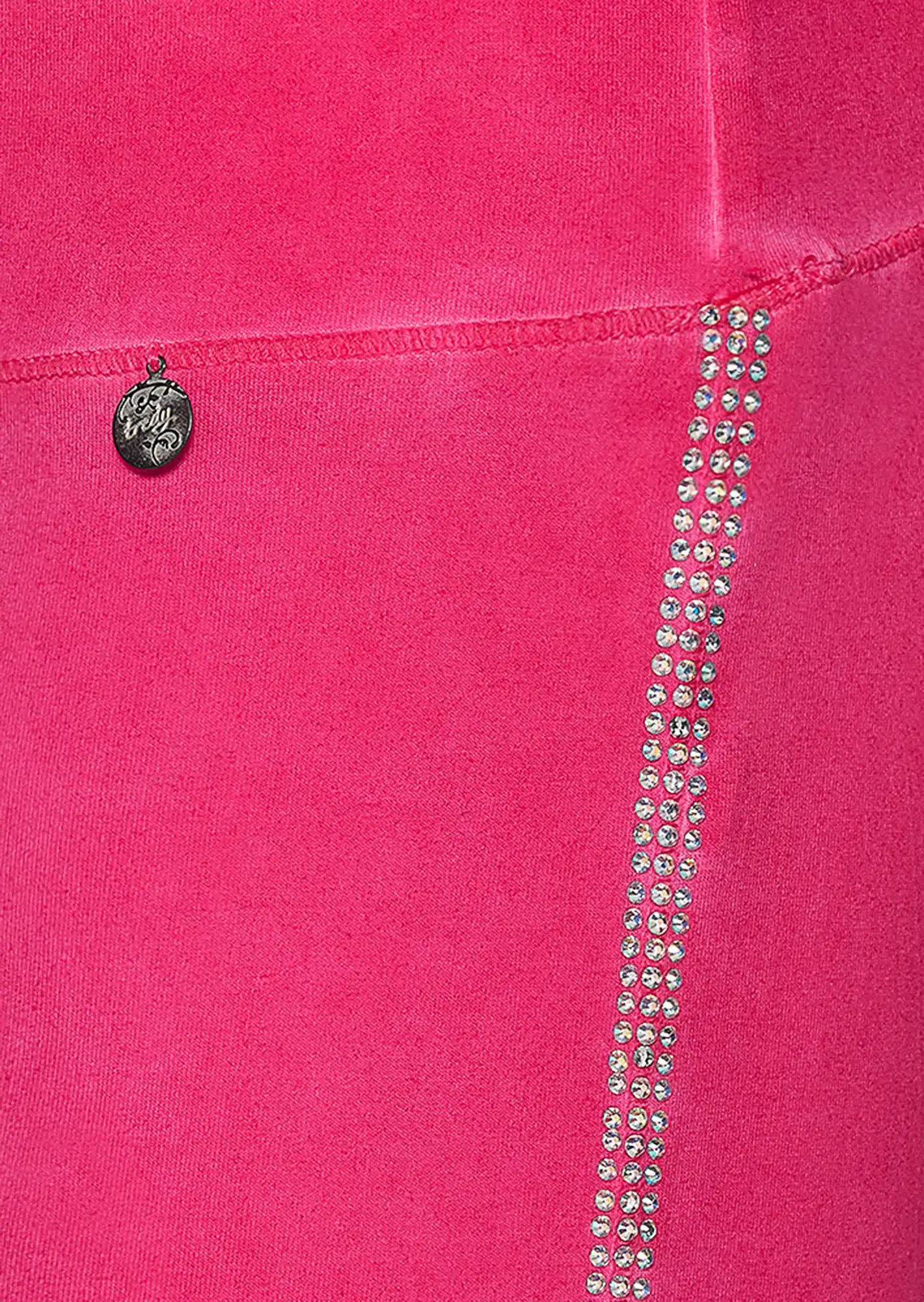 Capri-Leggings mit Galonstreifen, very berry
