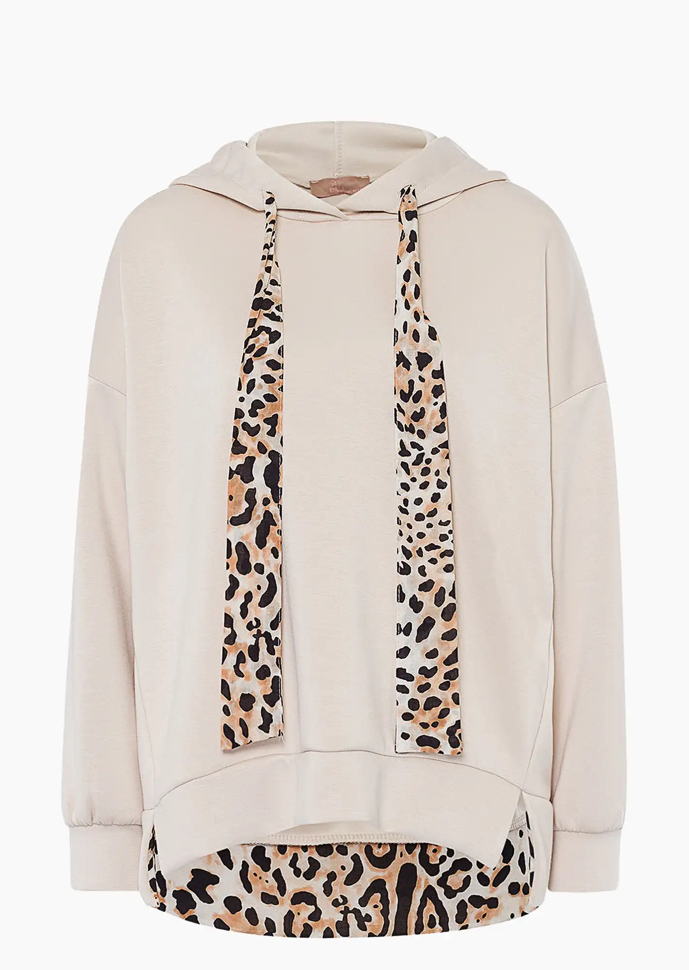 Sweatpullover mit Animalstyle, crema